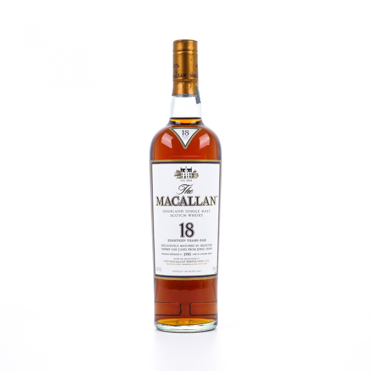 Macallan 麦卡伦 18年 1995 雪莉桶