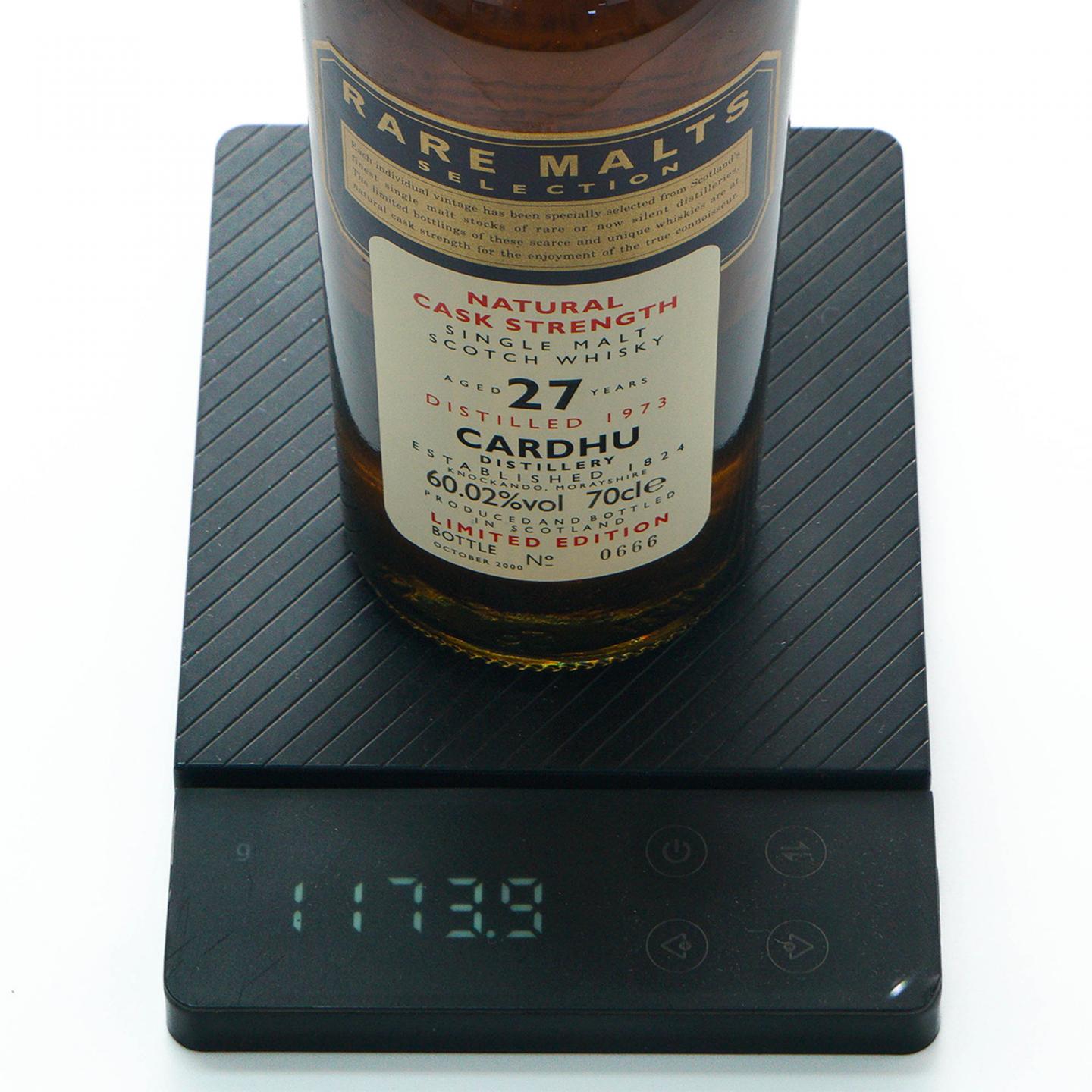 Cardhu 卡杜 27年 1973-2000 桶强 RMS