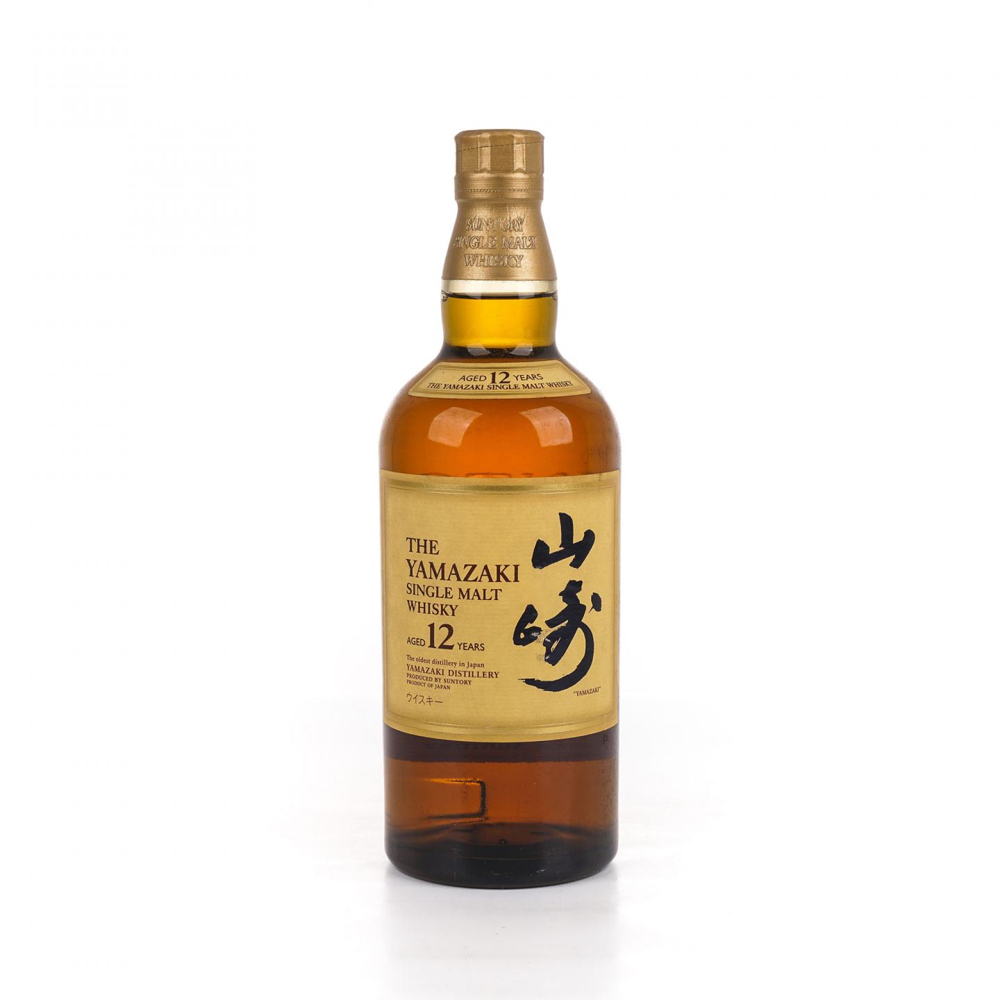 山崎 12年 Single Malt 金花盖 700ml