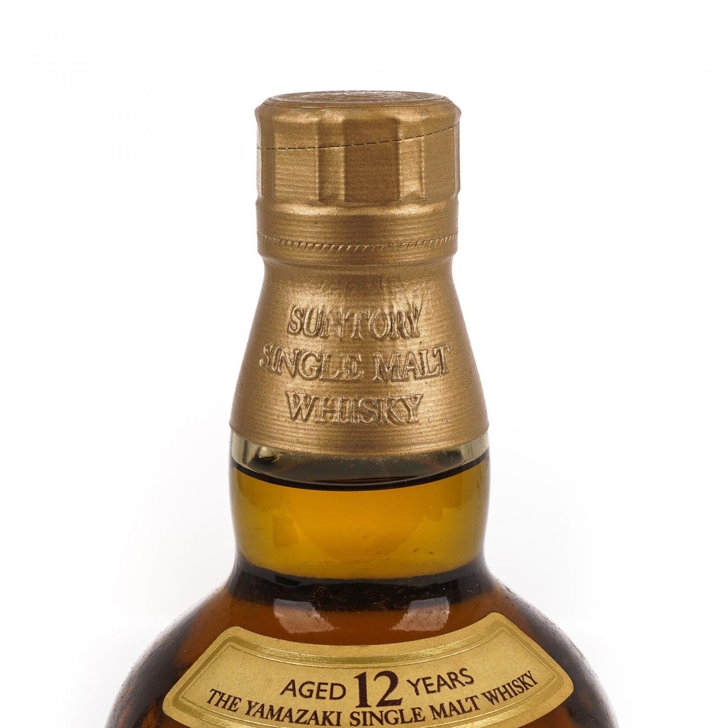 山崎 12年 Single Malt 金花盖 700ml