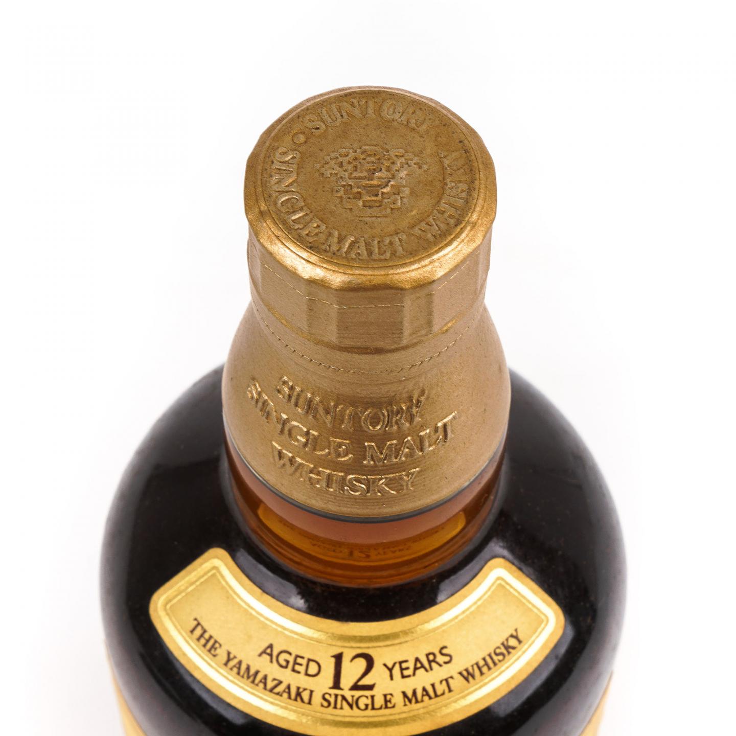 山崎 12年 Single Malt 金花盖 700ml