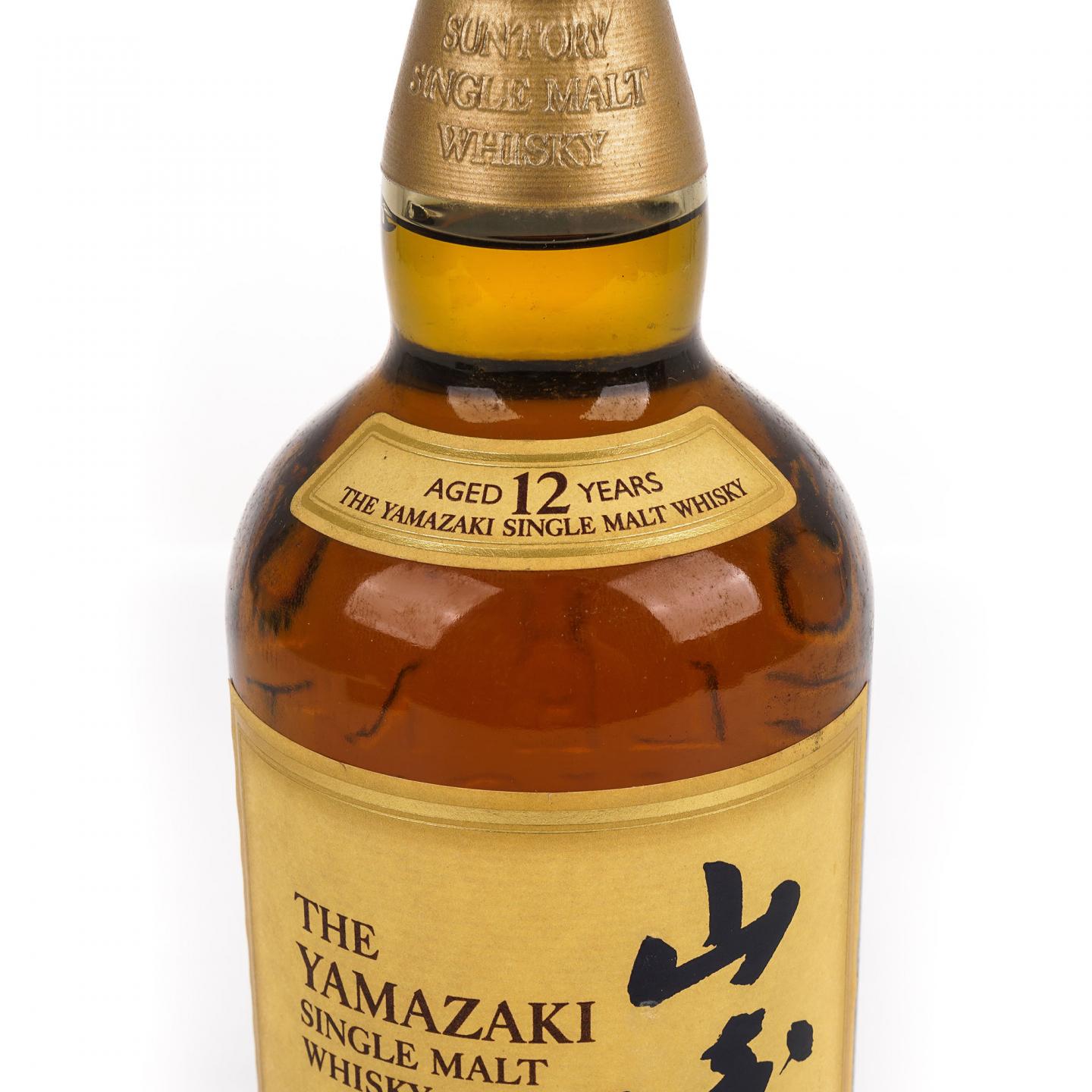 山崎 12年 Single Malt 金花盖 700ml