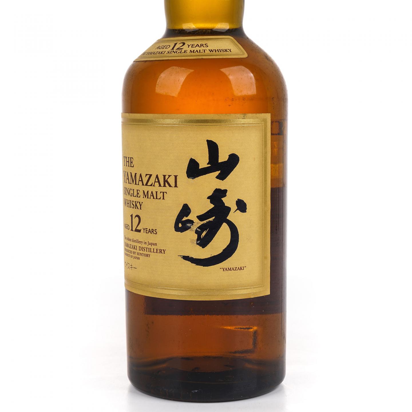 山崎 12年 Single Malt 金花盖 700ml