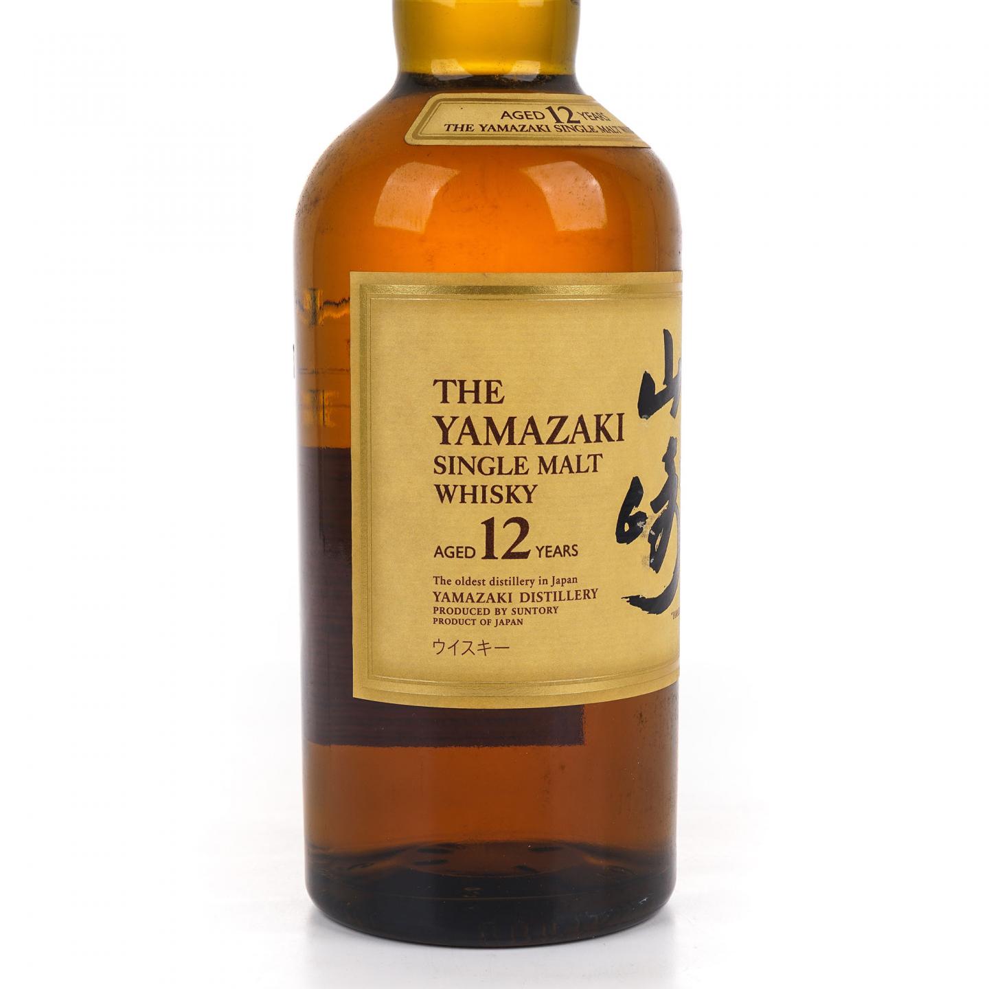 山崎 12年 Single Malt 金花盖 700ml
