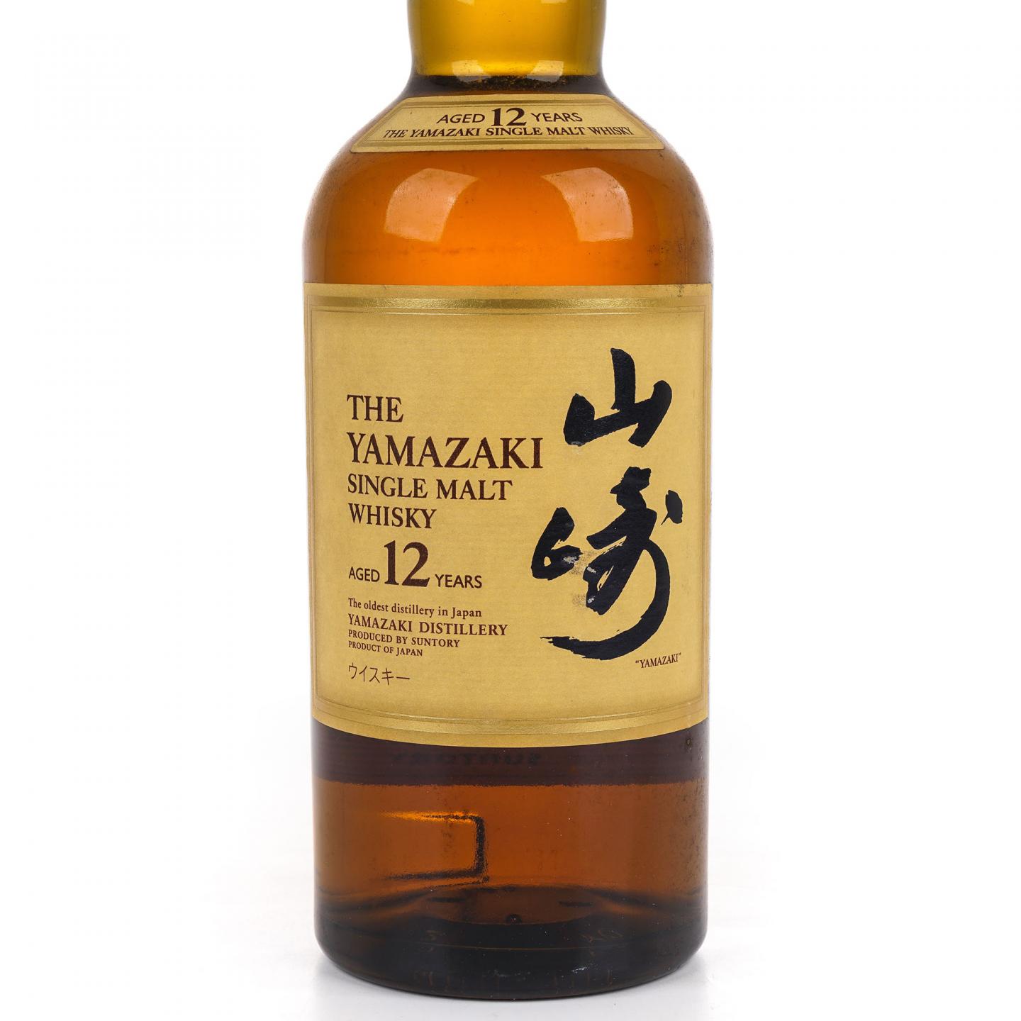 山崎 12年 Single Malt 金花盖 700ml