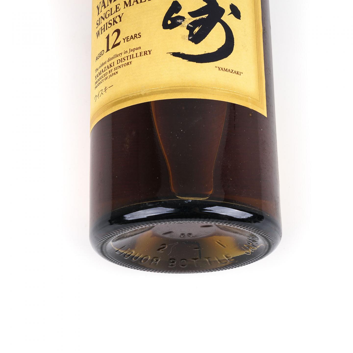 山崎 12年 Single Malt 金花盖 700ml