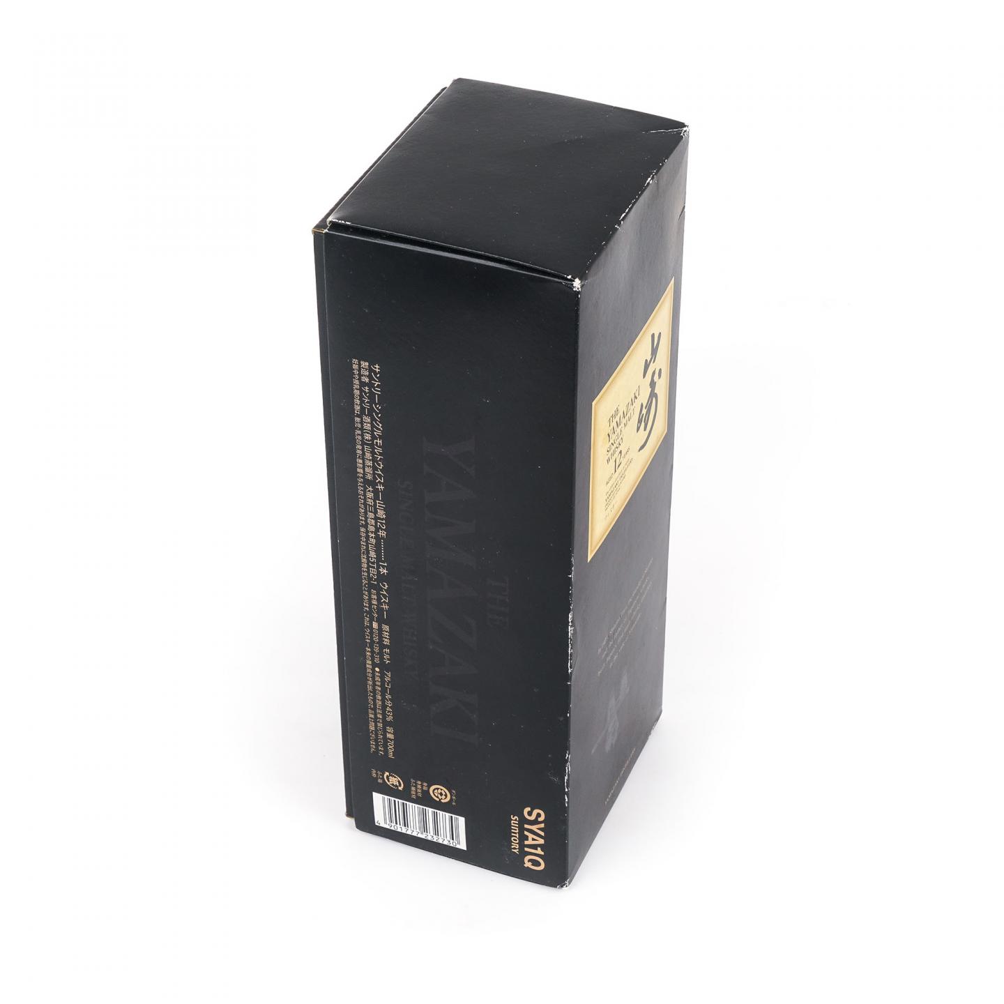 山崎 12年 Single Malt 金花盖 700ml