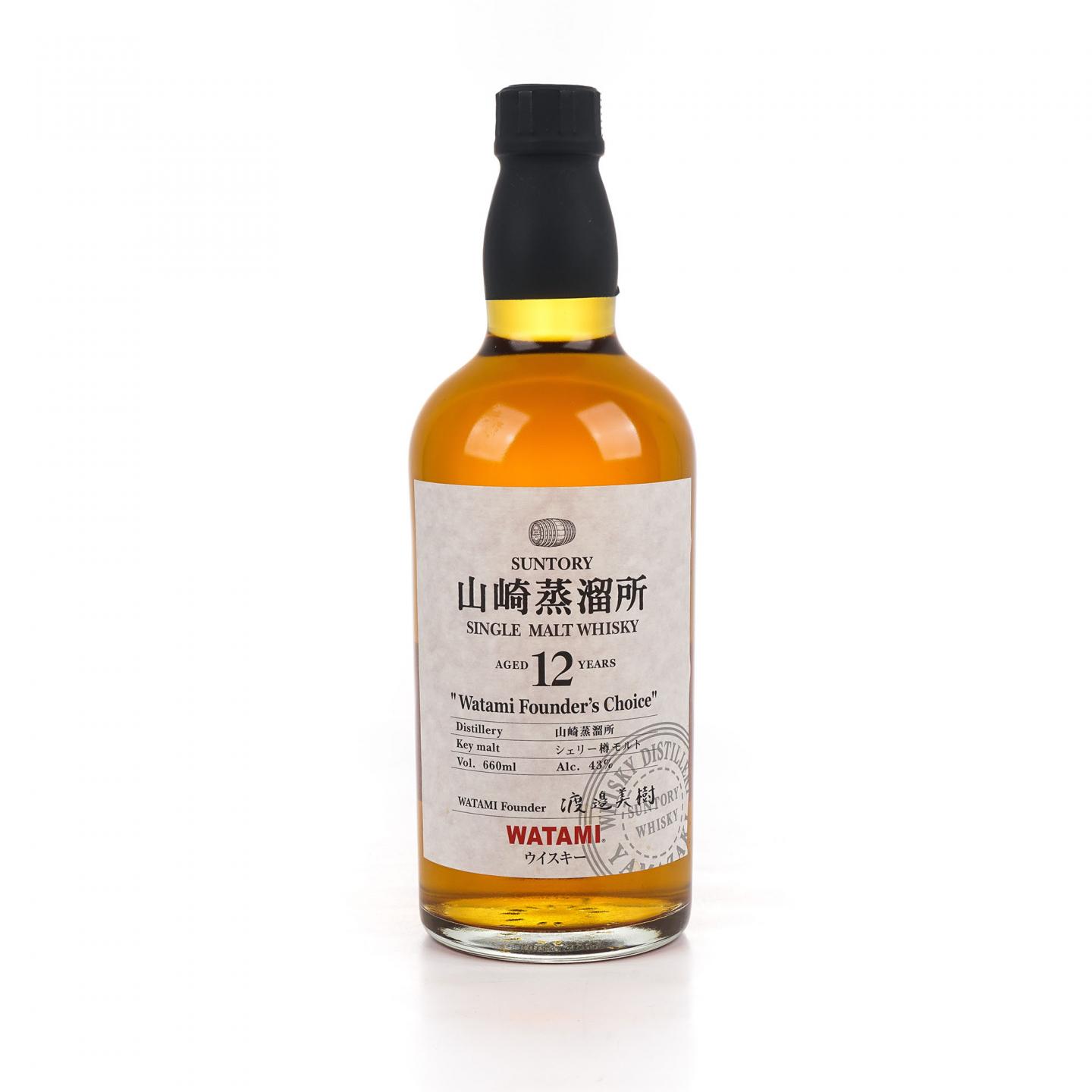 山崎 12年 渡边美树 Watami Founder’s Choice 660ml