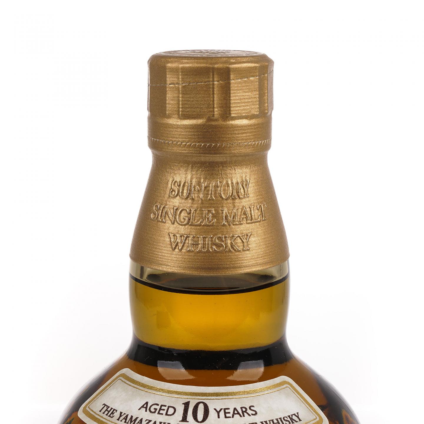 山崎 10年 金花头 礼盒装