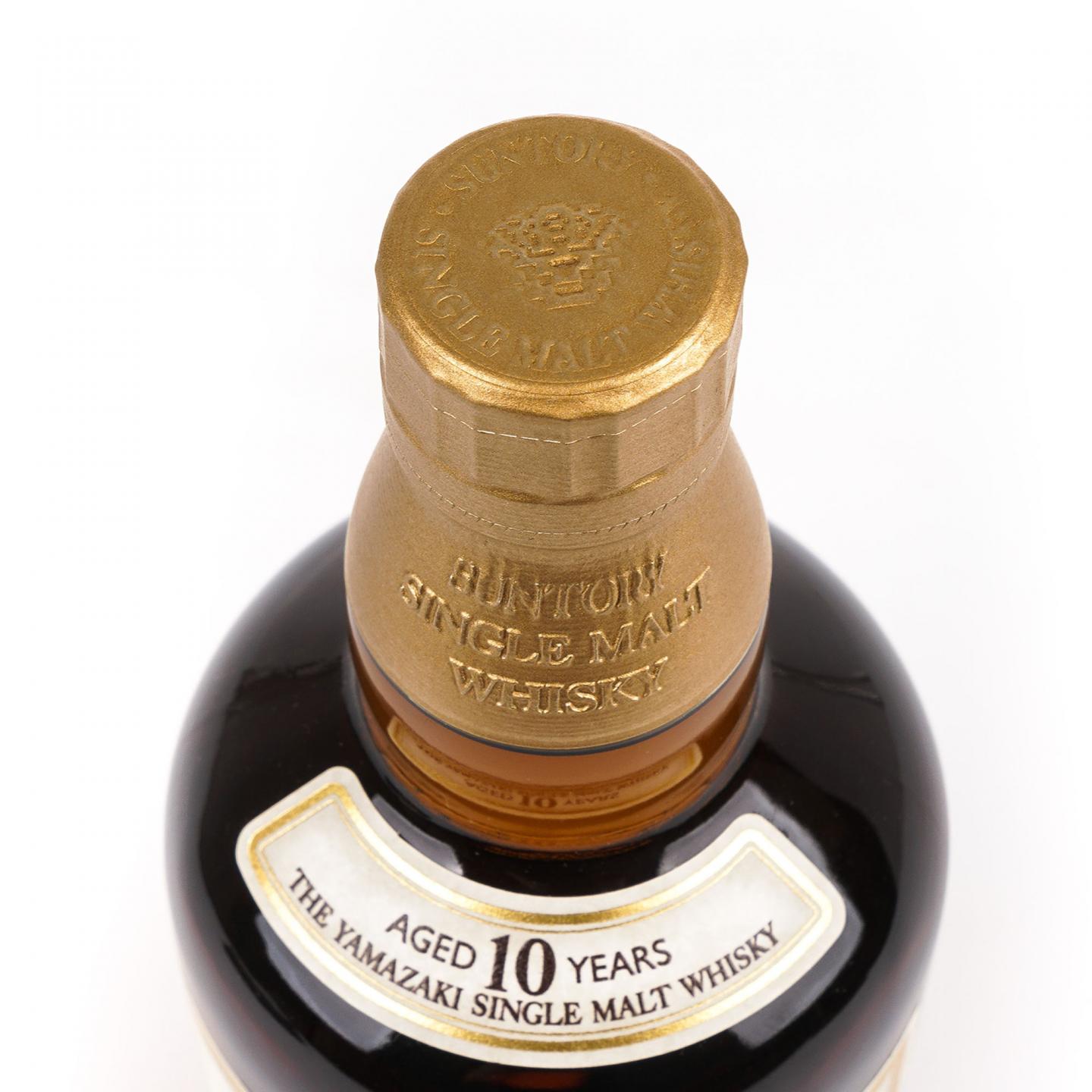 山崎 10年 金花头 礼盒装