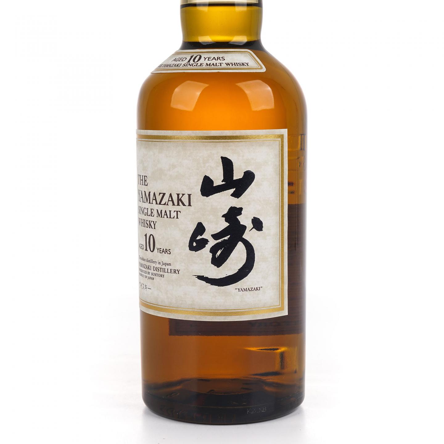 山崎 10年 金花头 礼盒装