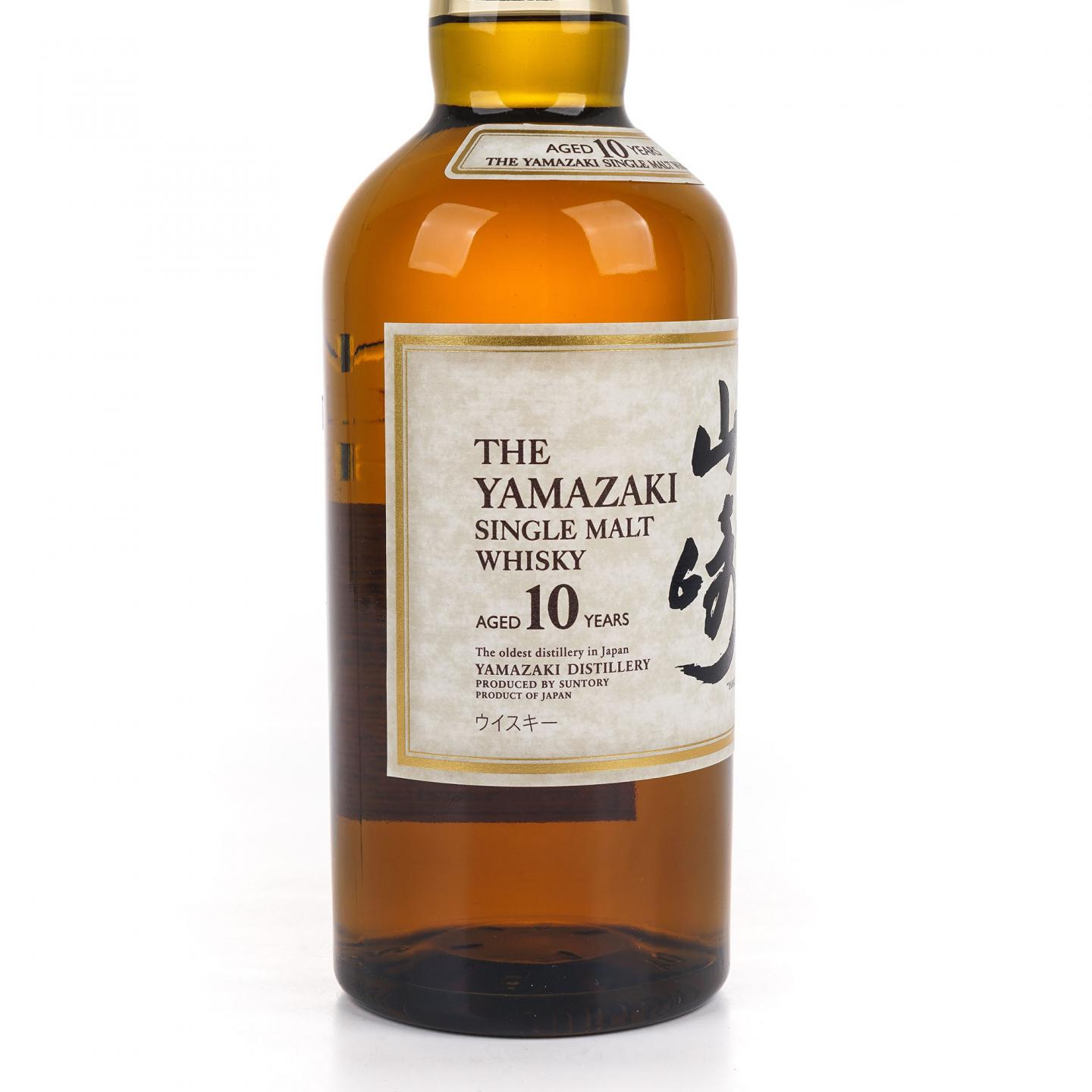 山崎 10年 金花头 礼盒装