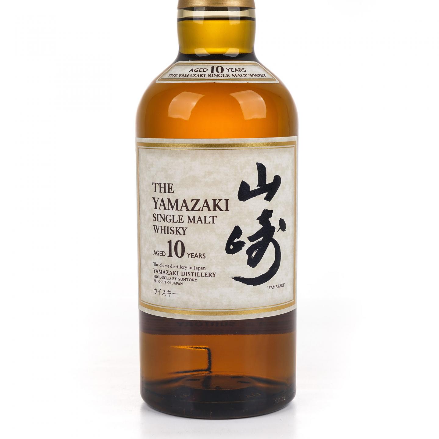 山崎 10年 金花头 礼盒装