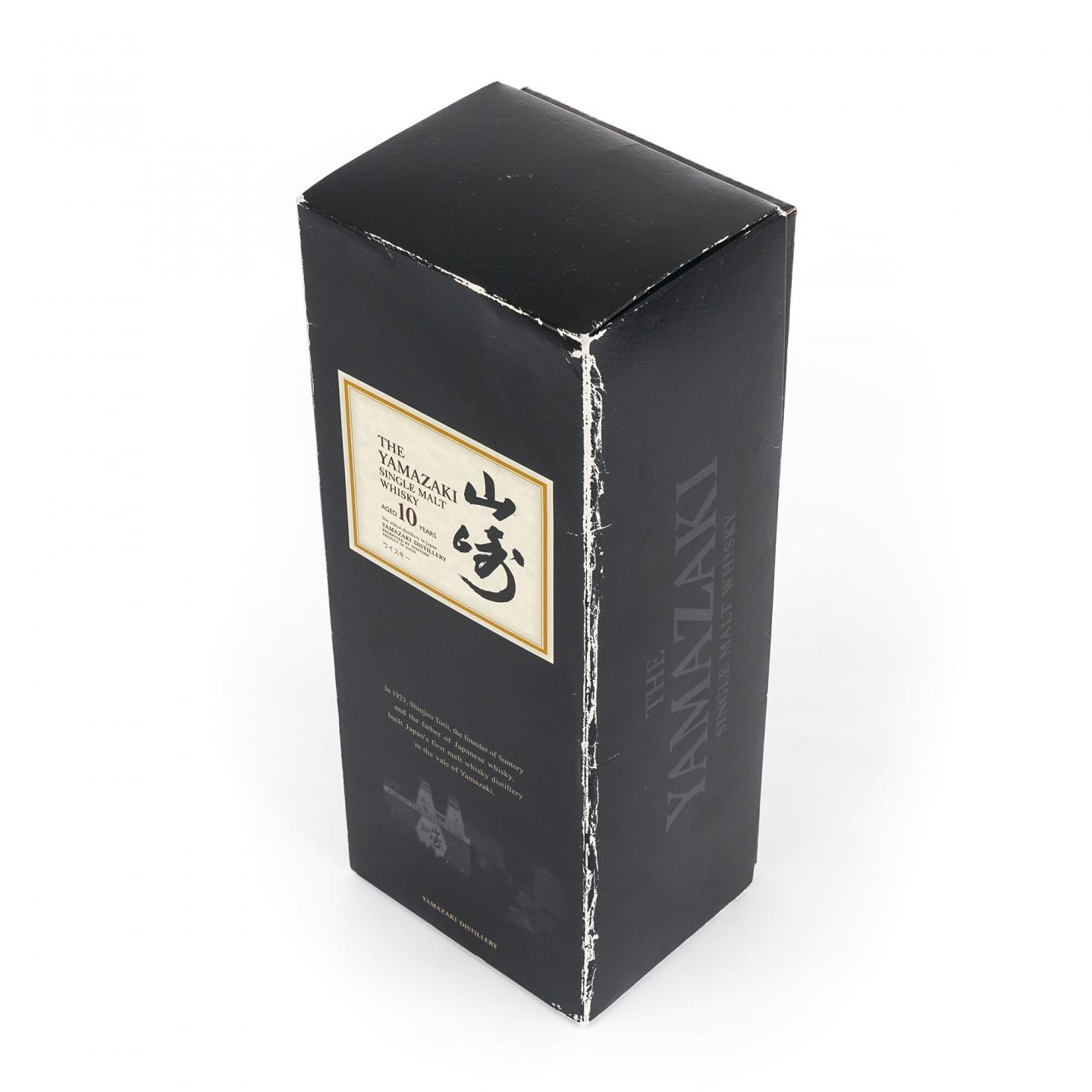 山崎 10年 金花头 礼盒装