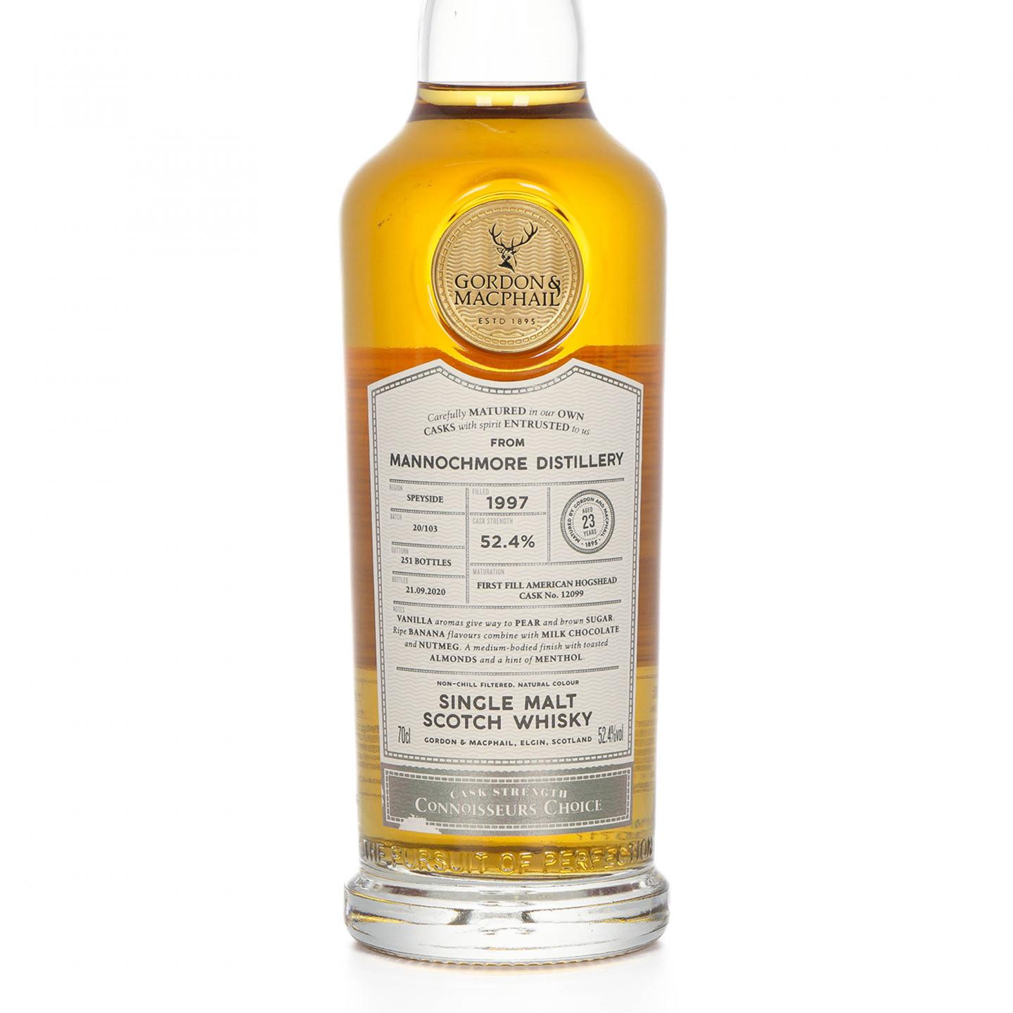 Mannochmore 曼洛克摩 23年 1997-2020 GM 