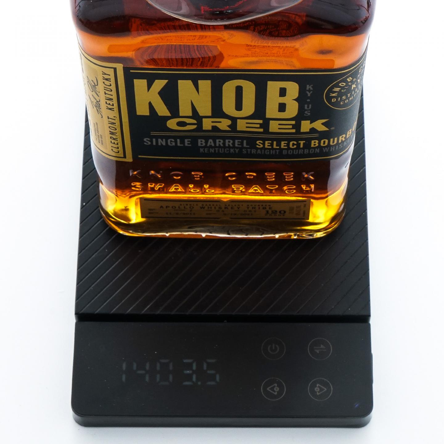 Knob Creek 诺布溪 2011-2021 单桶 波本威士忌 750ml