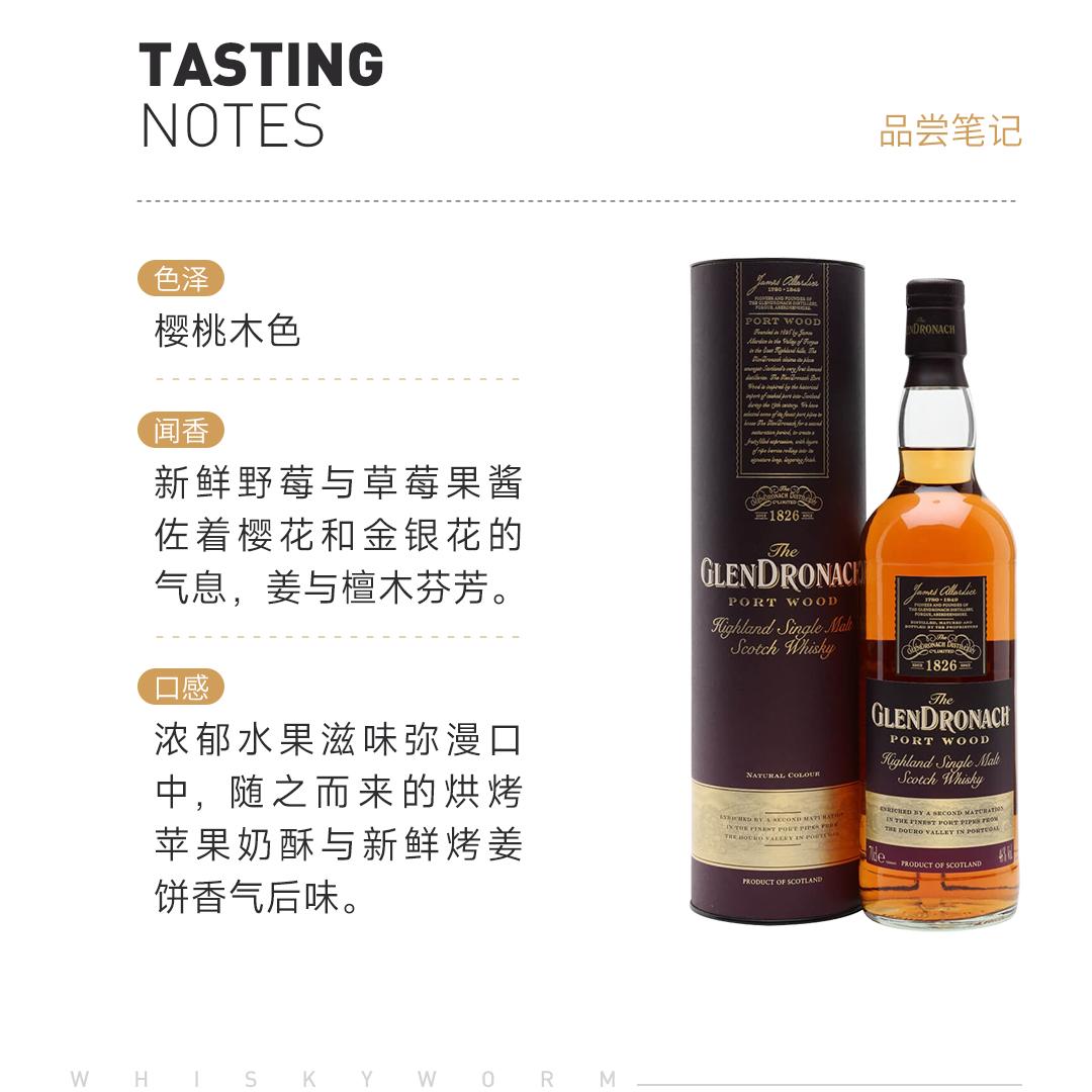 【赠多纳波特桶】Glendronach 格兰多纳年份套装12年/15年/18年单一麦芽威士忌