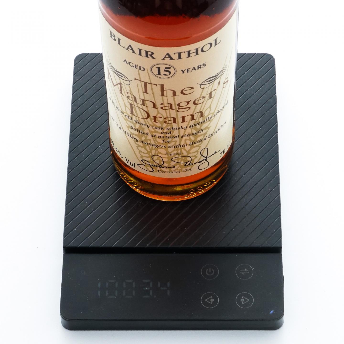 Blair Athol 布莱尔阿苏 15年 1996 雪莉桶 The Manager’s Dram