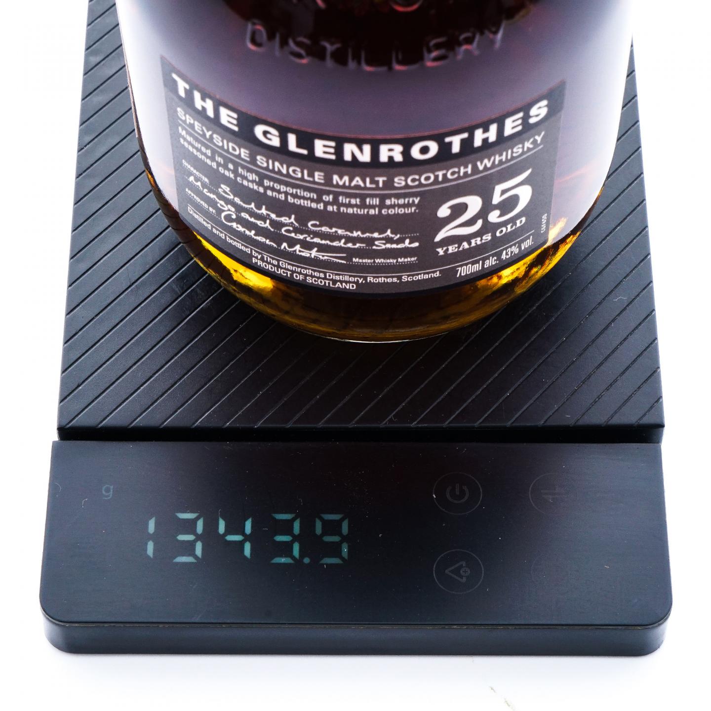 Glenrothes 格兰路思 25年 2019 初填雪莉风味桶