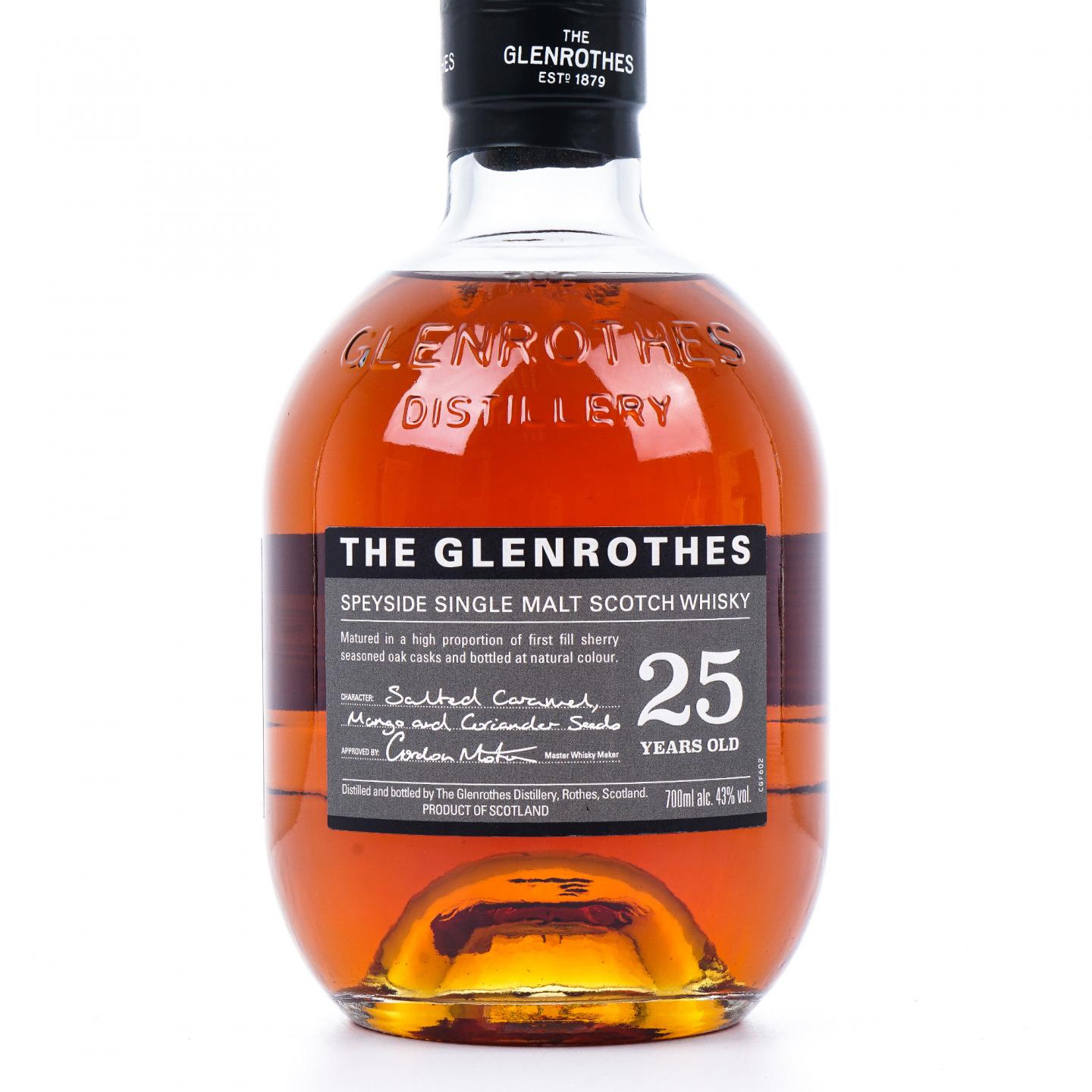 Glenrothes 格兰路思 25年 2019 初填雪莉风味桶 700ml