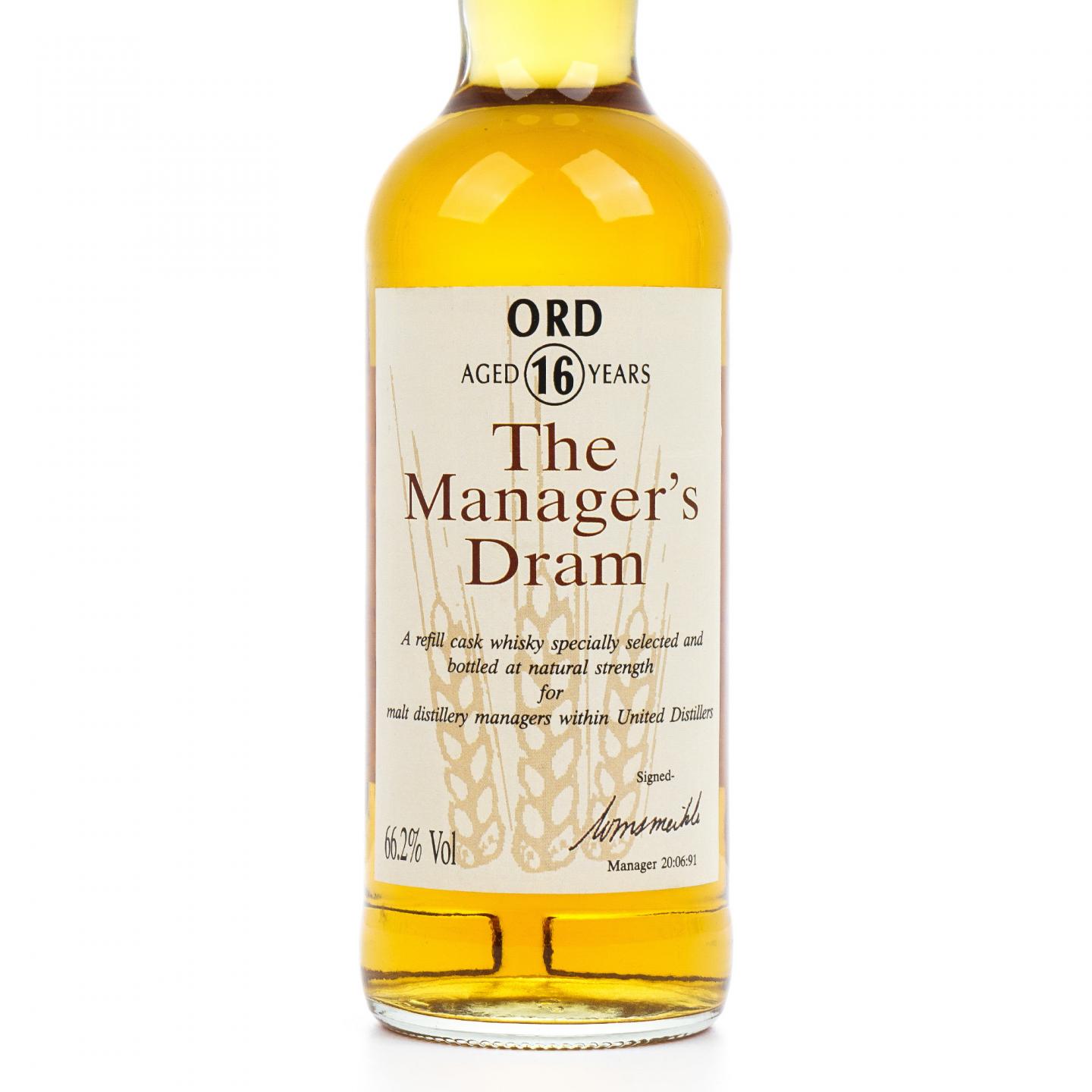Glen Ord 格兰奥德 16年 1991 The Manager’s Dram
