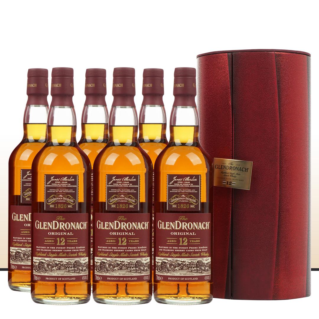 【6瓶装 更实惠】Glendronach 格兰多纳12年单一麦芽威士忌