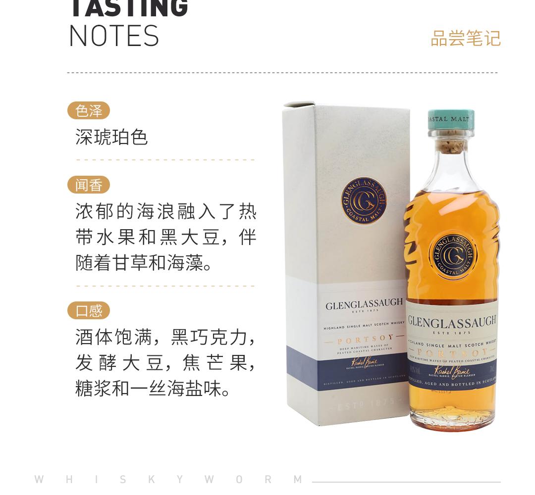 【拉索套装】Glenglassaugh 格兰格拉索特选套装 桑登德/波特索伊/12年单一麦芽威士忌