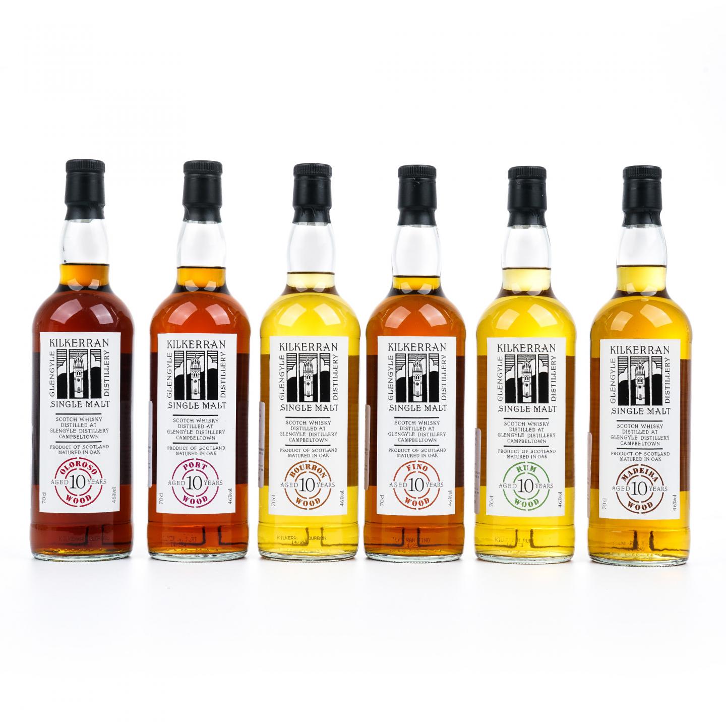 可蓝 10年 2014 Glengyle出品 酒厂成立十周年纪念套装 6瓶组