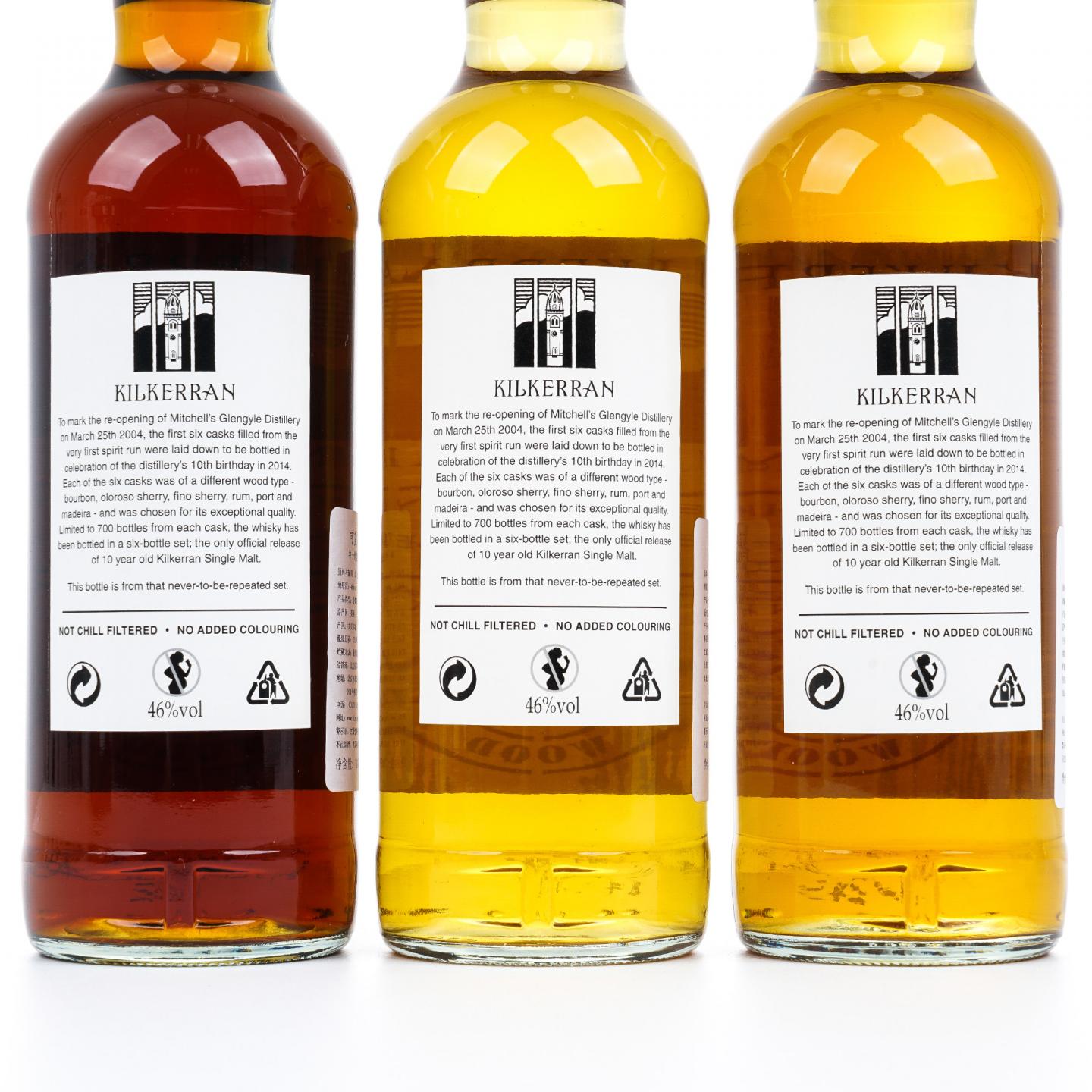 可蓝 10年 2014 Glengyle出品 酒厂成立十周年纪念套装 6瓶组