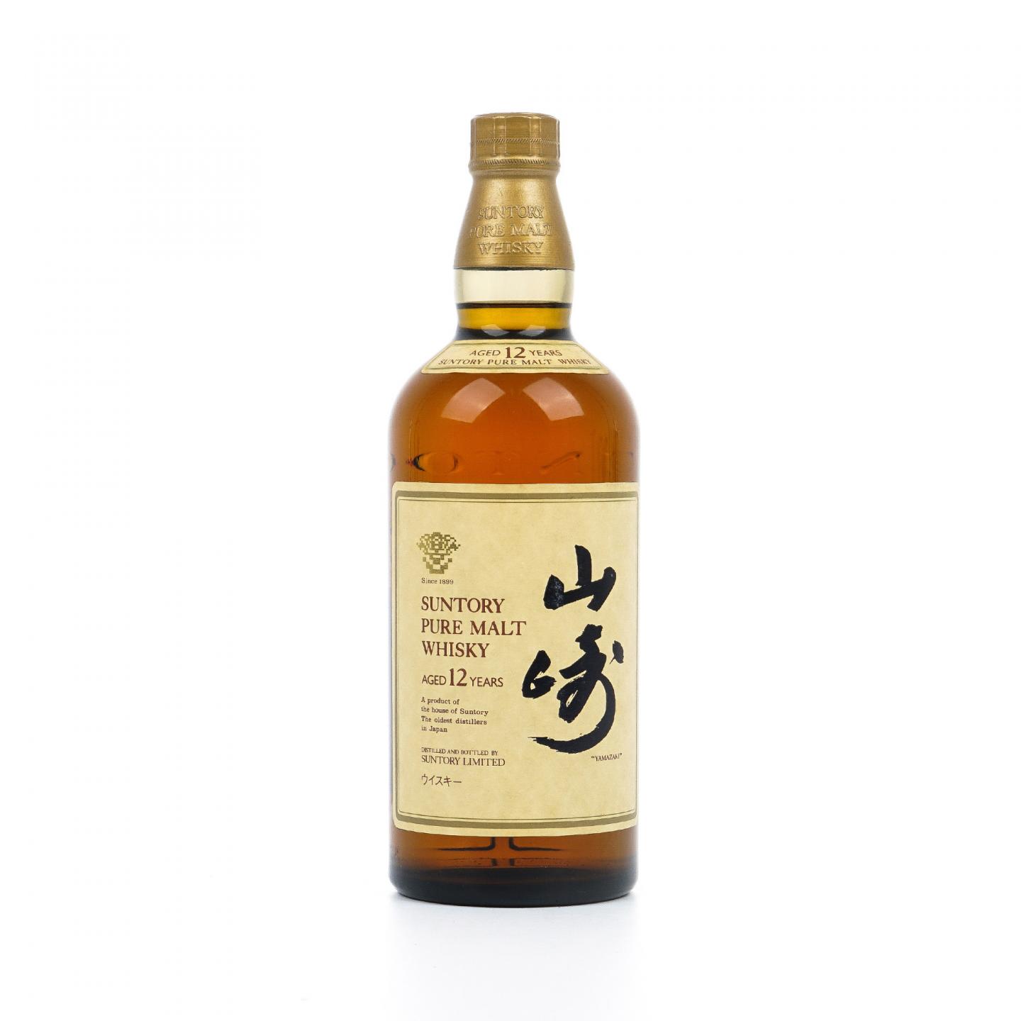 山崎 12年 金花标 Pure Malt 750ML