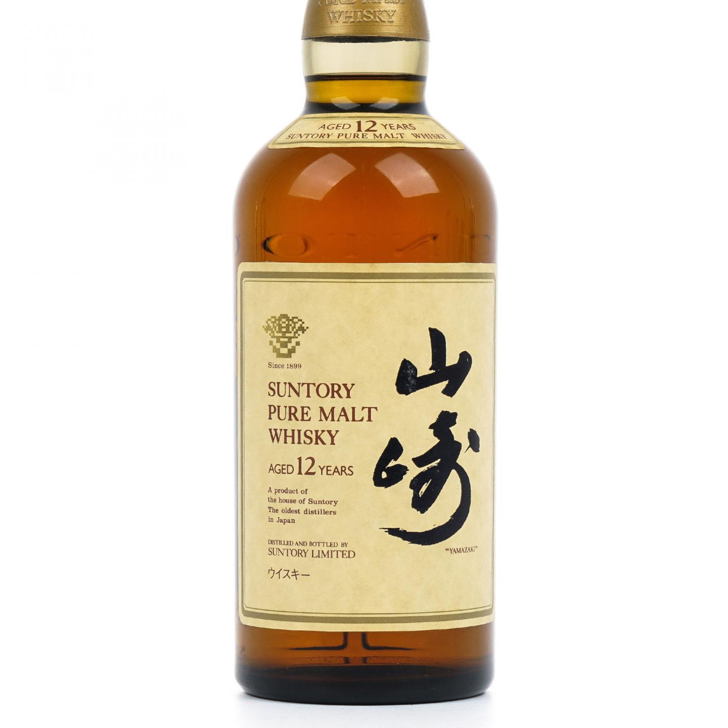 山崎 12年 金花标 Pure Malt 750ML