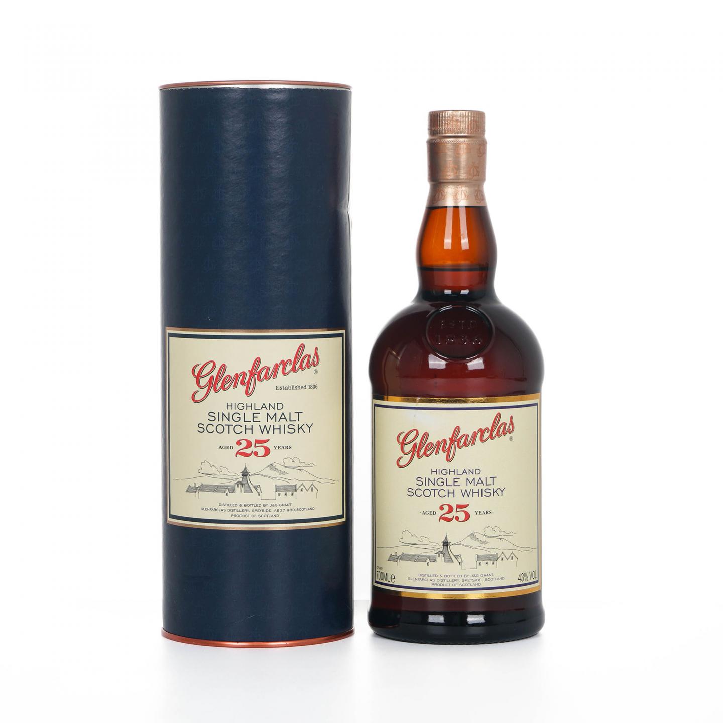 Glenfarclas 格兰花格 25年 圆筒 700ML