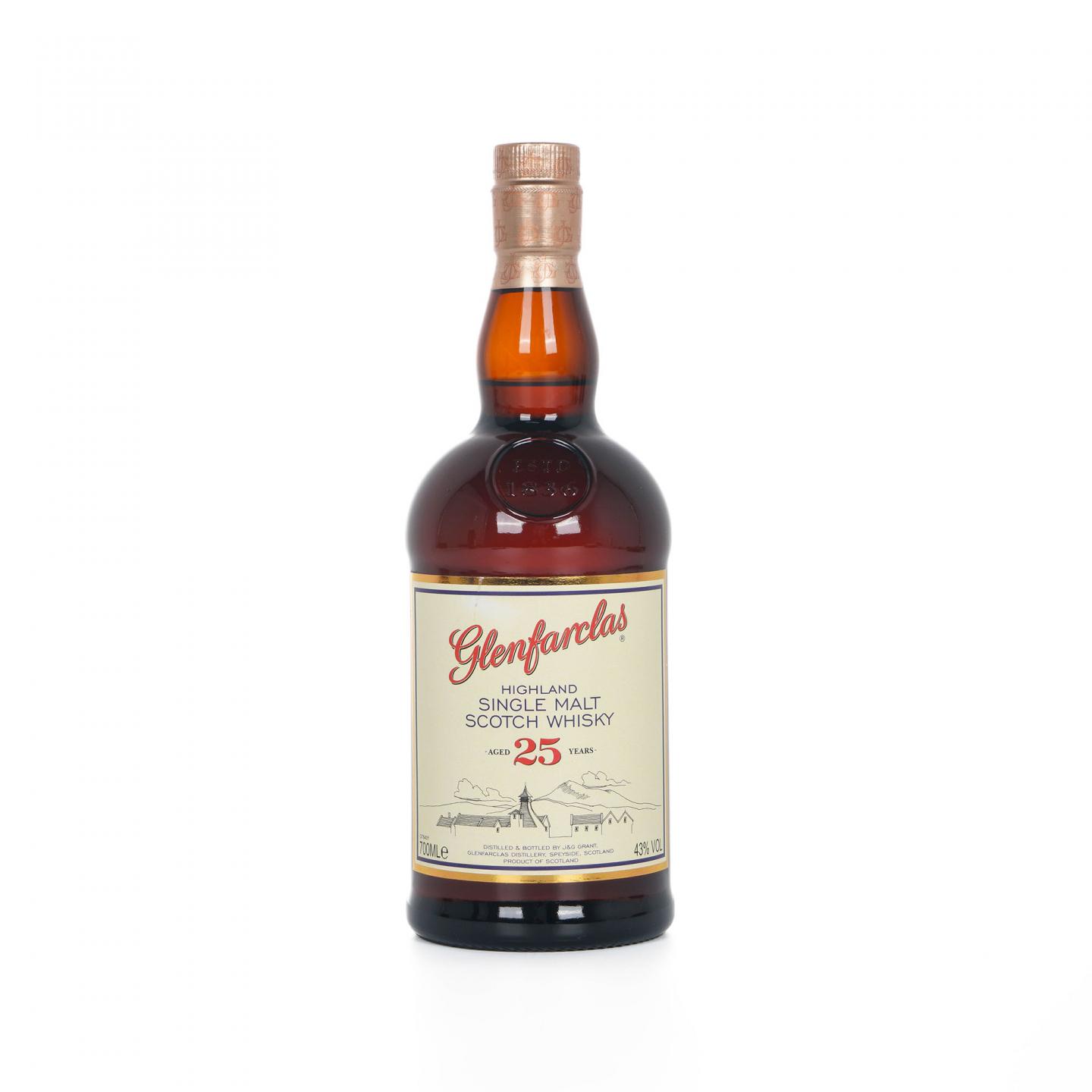 Glenfarclas 格兰花格 25年 圆筒 700ML