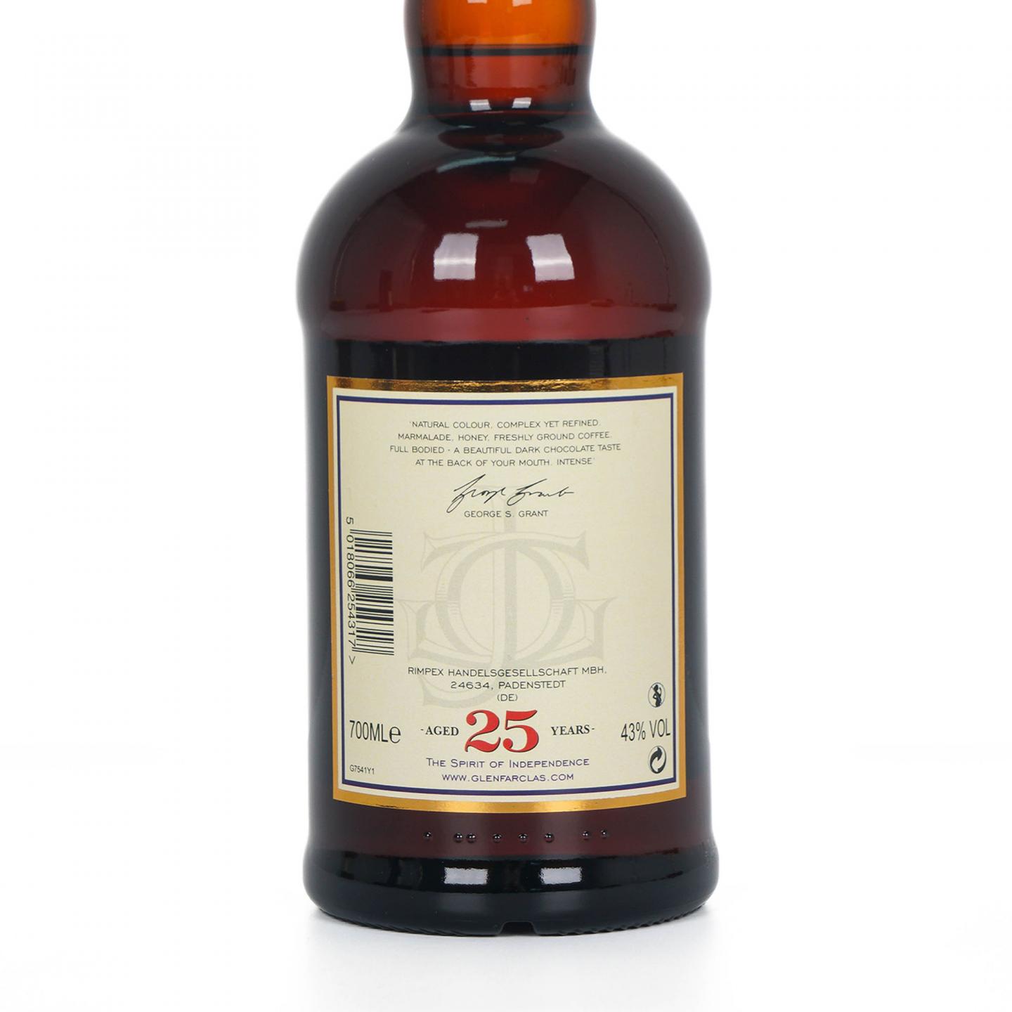 Glenfarclas 格兰花格 25年 圆筒 700ML