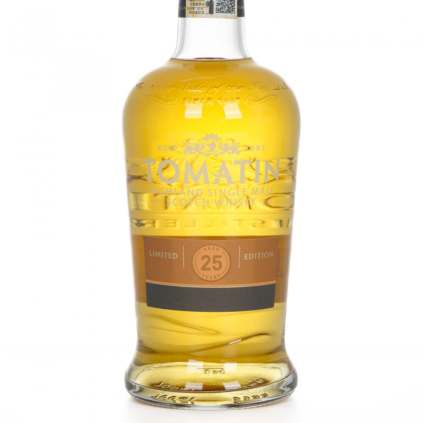 Tomatin 汤马丁 25年 2020 波本桶