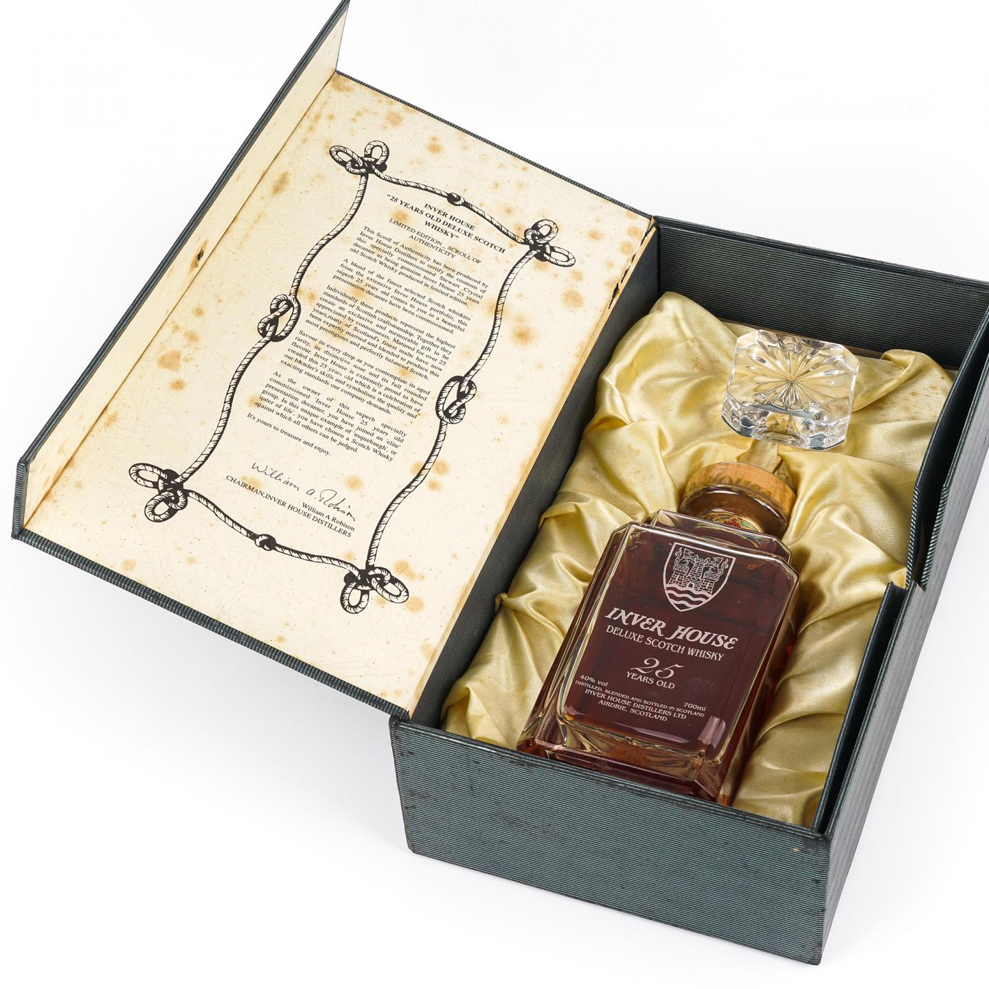 Inver House 25年 调和 水晶瓶