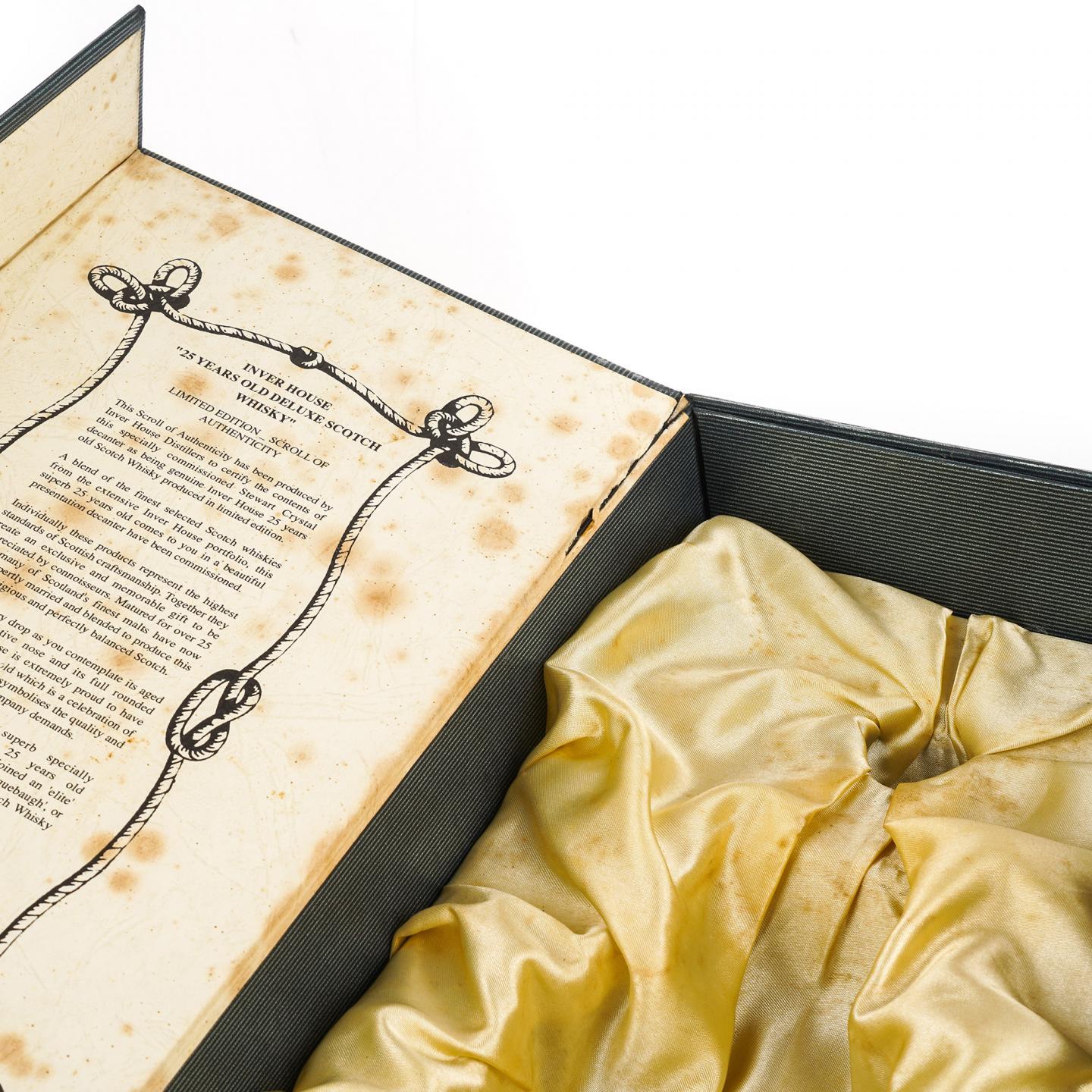 Inver House 25年 调和 水晶瓶