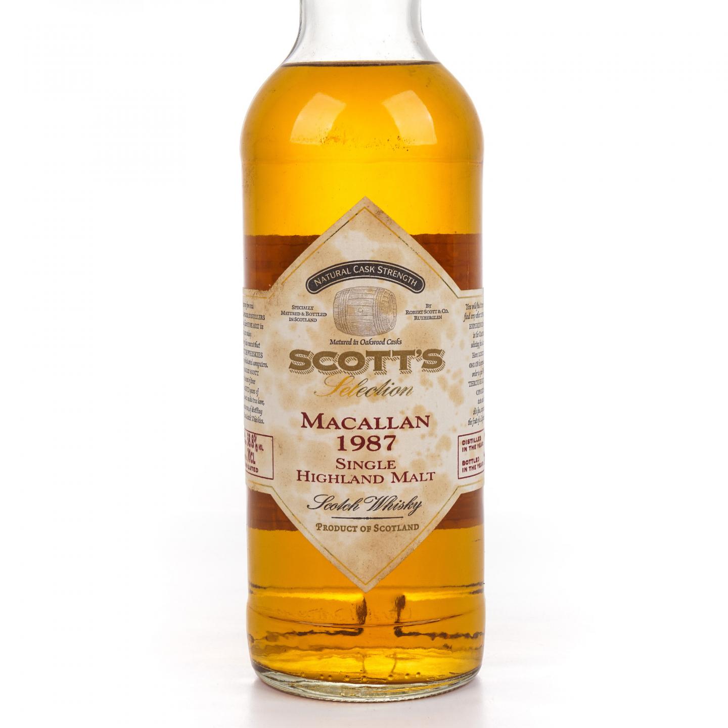 Macallan 麦卡伦 1987-2005 Sc