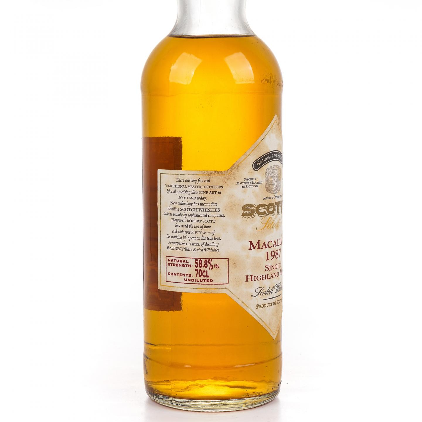 Macallan 麦卡伦 1987-2005 Sc