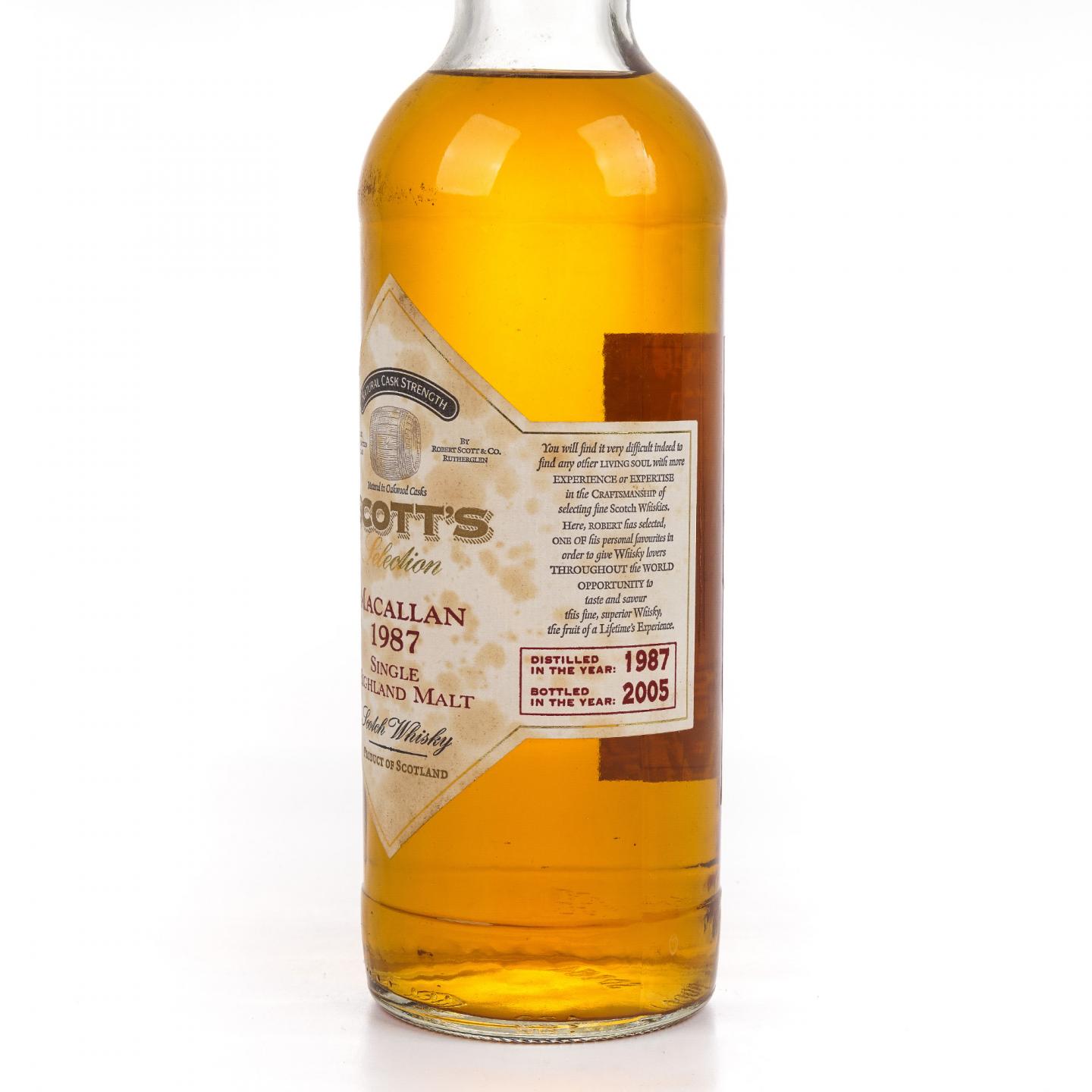 Macallan 麦卡伦 1987-2005 Sc