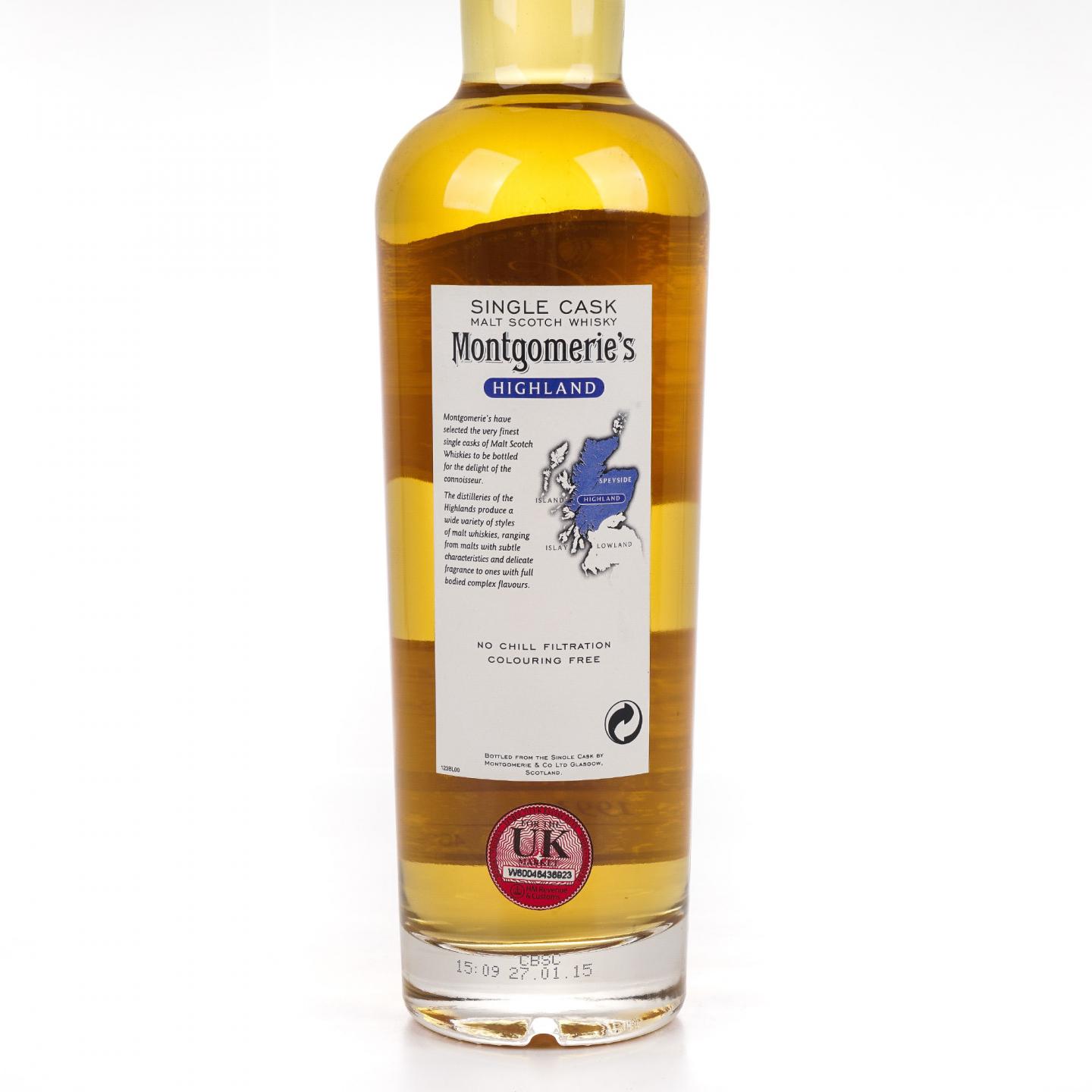 Clynelish 克里尼利基 1993-2015 Montgomerie's #7559