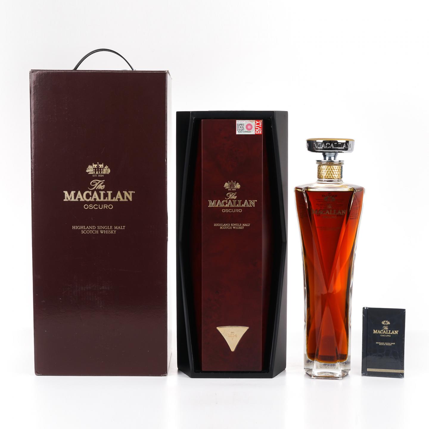 Macallan 麦卡伦 Oscuro 深棕 1824系列