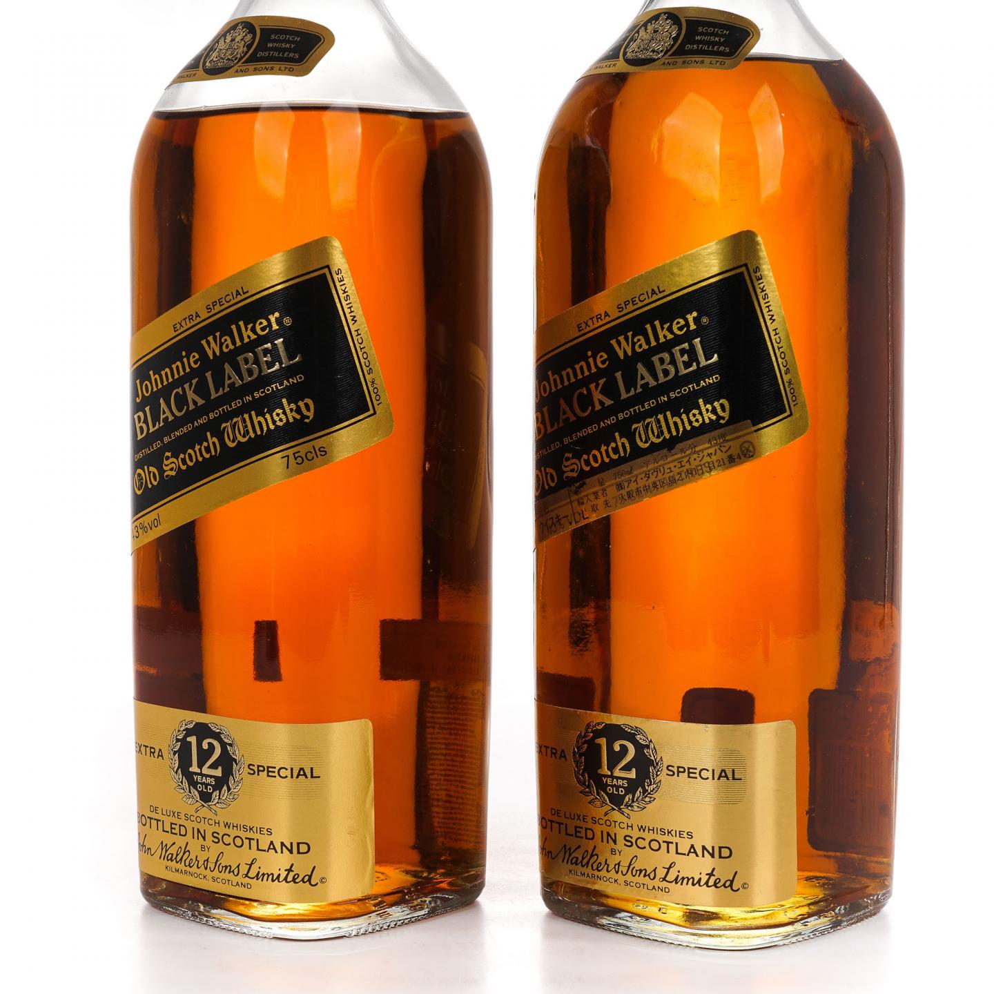 Johnnie Walker 尊尼获加 12年 黑标 旧版 2瓶组*750ml