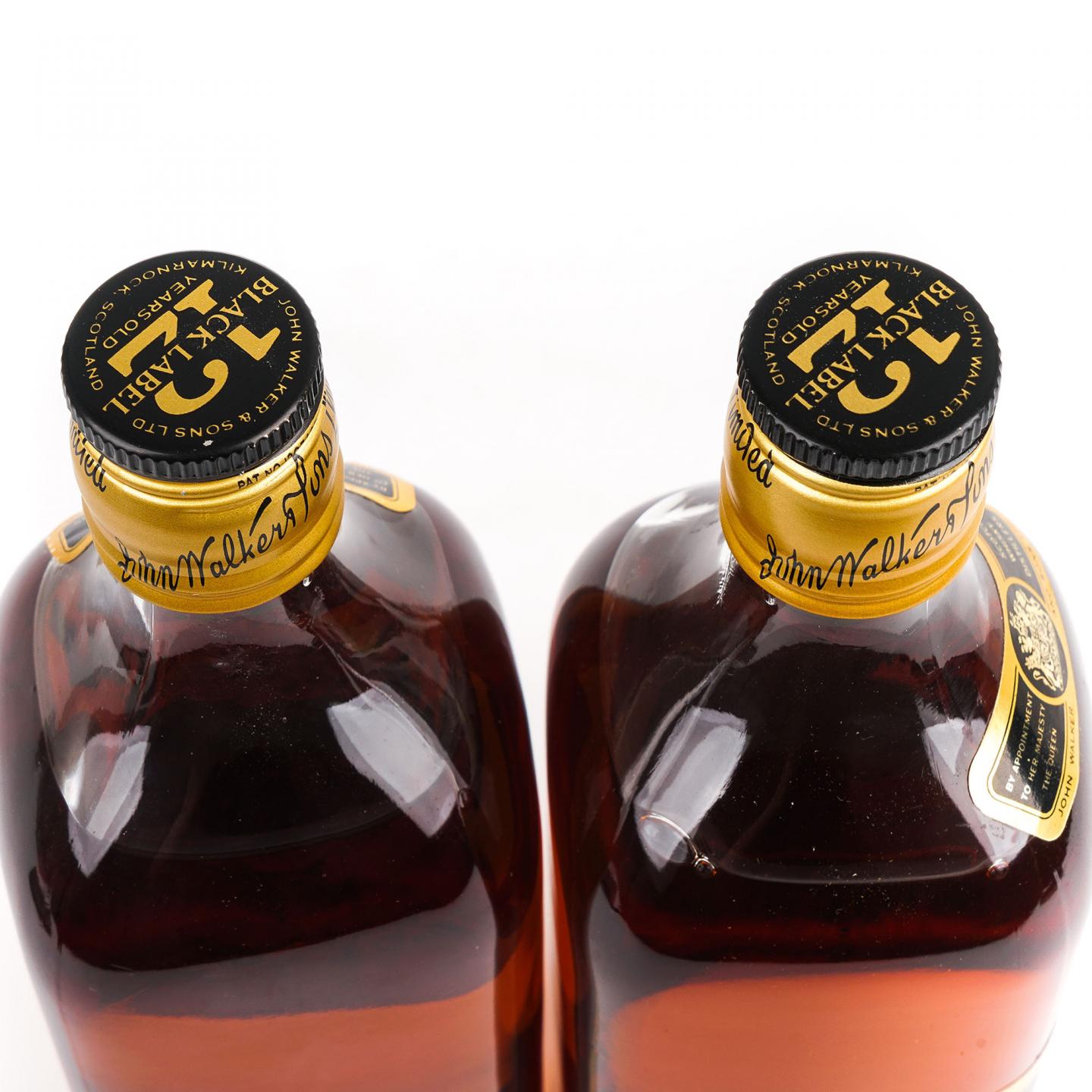 Johnnie Walker 尊尼获加 12年 黑标 旧版 2瓶组*750ML