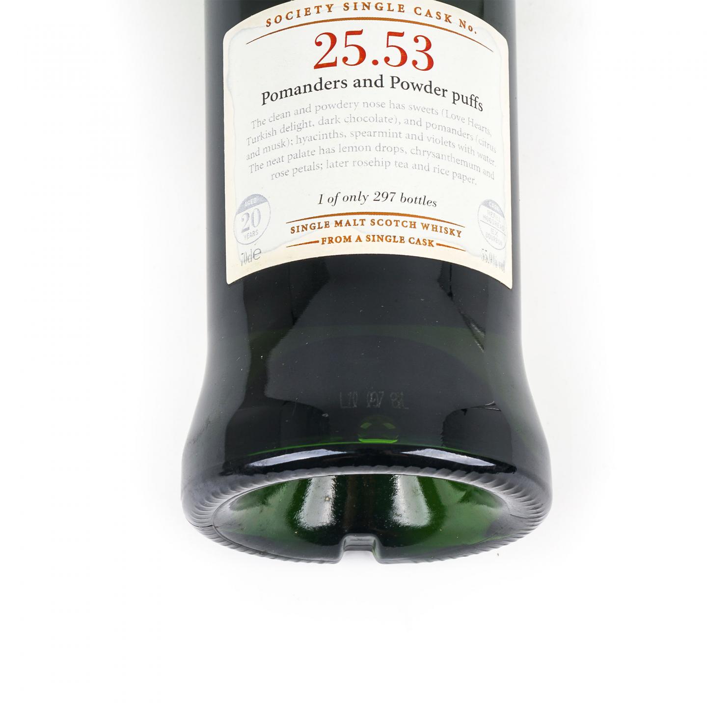 SMWS 25.53 罗斯班克 20年 2010 单桶