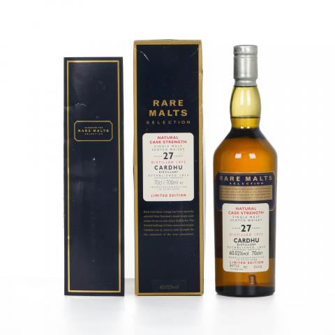 Cardhu 卡杜 27年 1973-2000 桶强 RMS