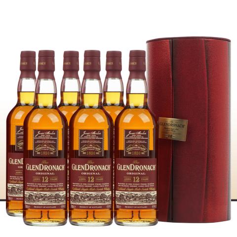 【6瓶装 更实惠】Glendronach 格兰多纳12年单一麦芽威士忌