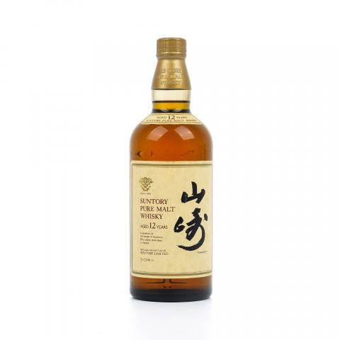 山崎 12年 金花标 Pure Malt 750ML
