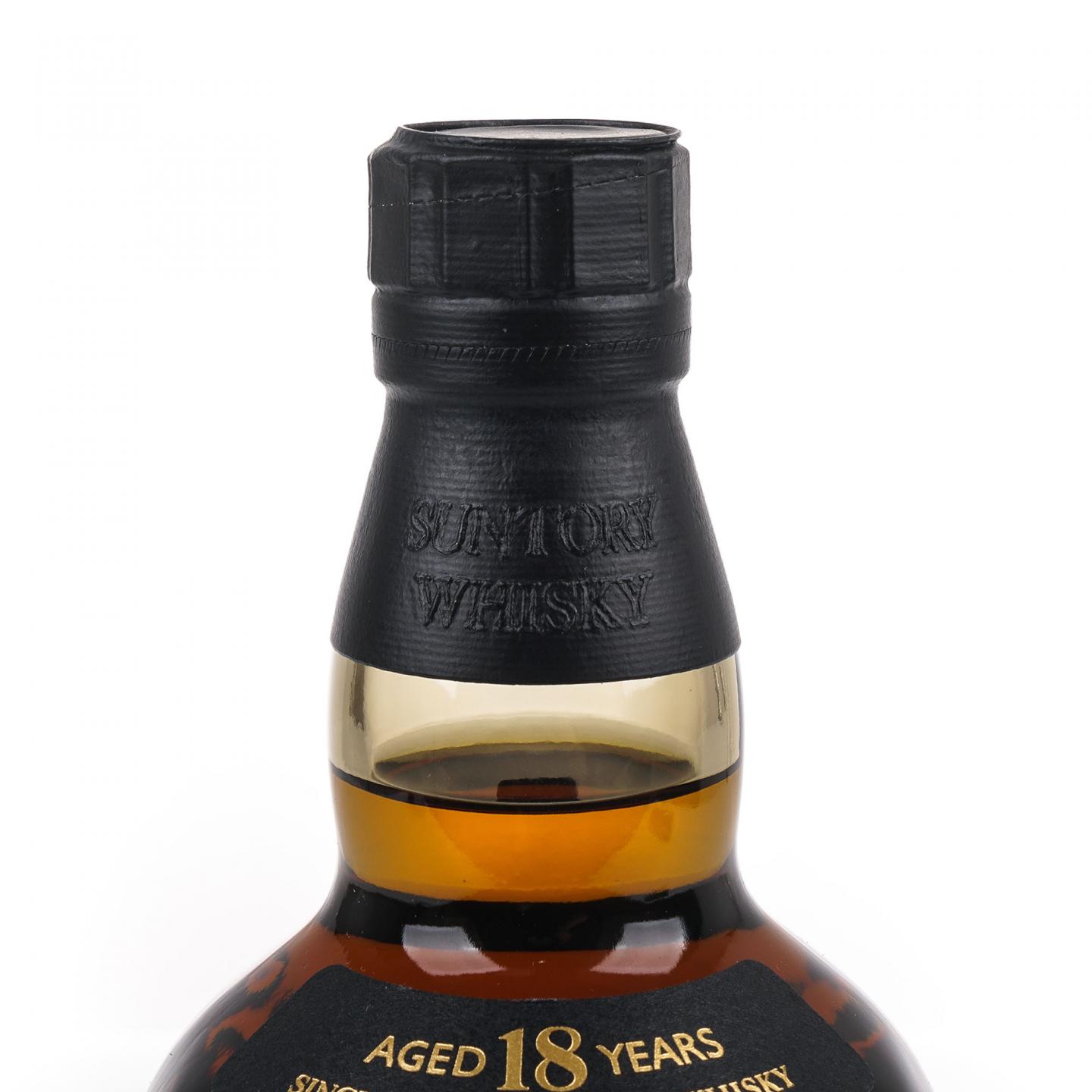 山崎 18年 黑标金字 750ml