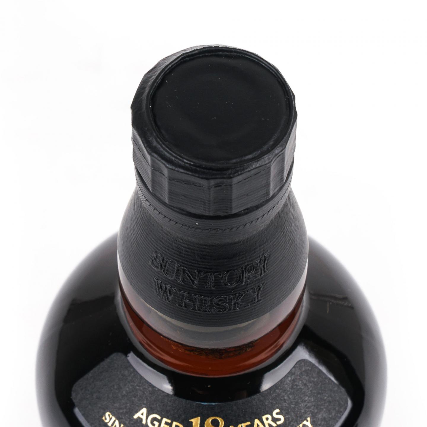 山崎 18年 黑标金字 750ml